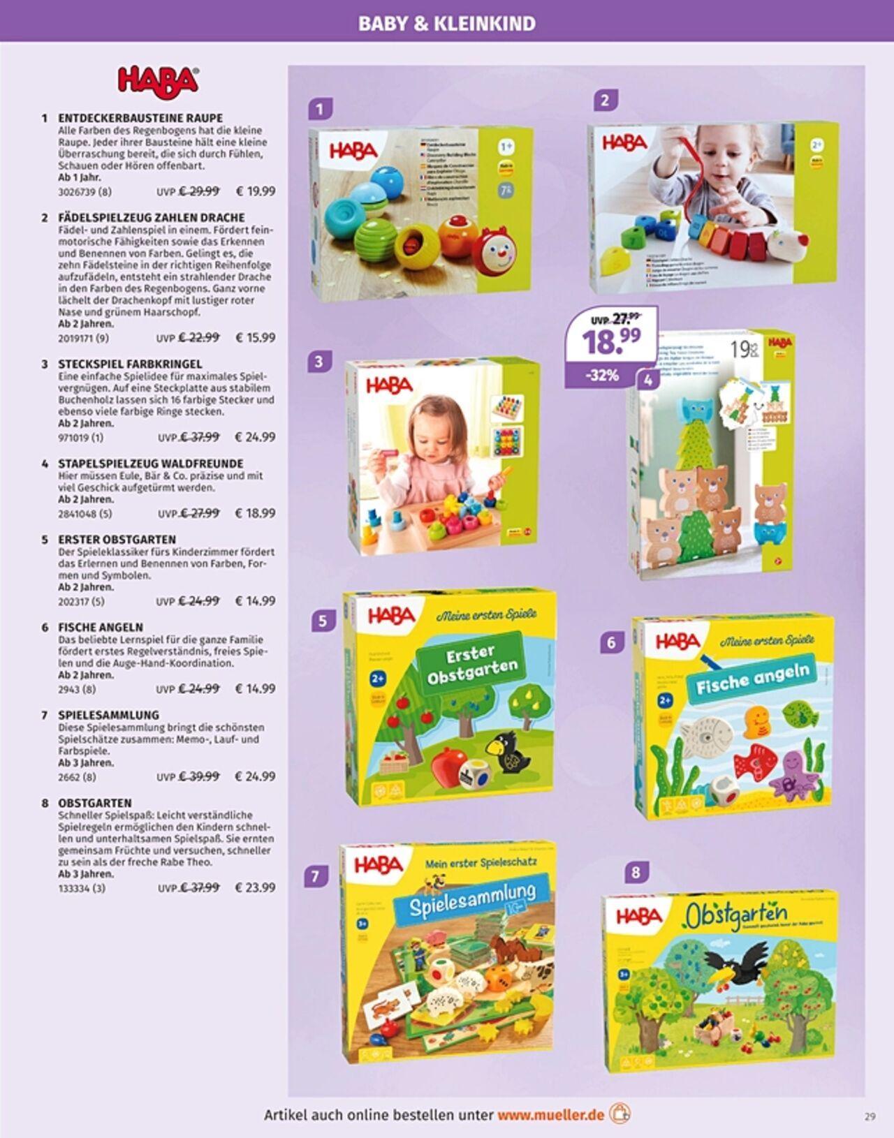 muller - Müller Spielwarenkatalog 28.10.2024 - 31.12.2024 - page: 29