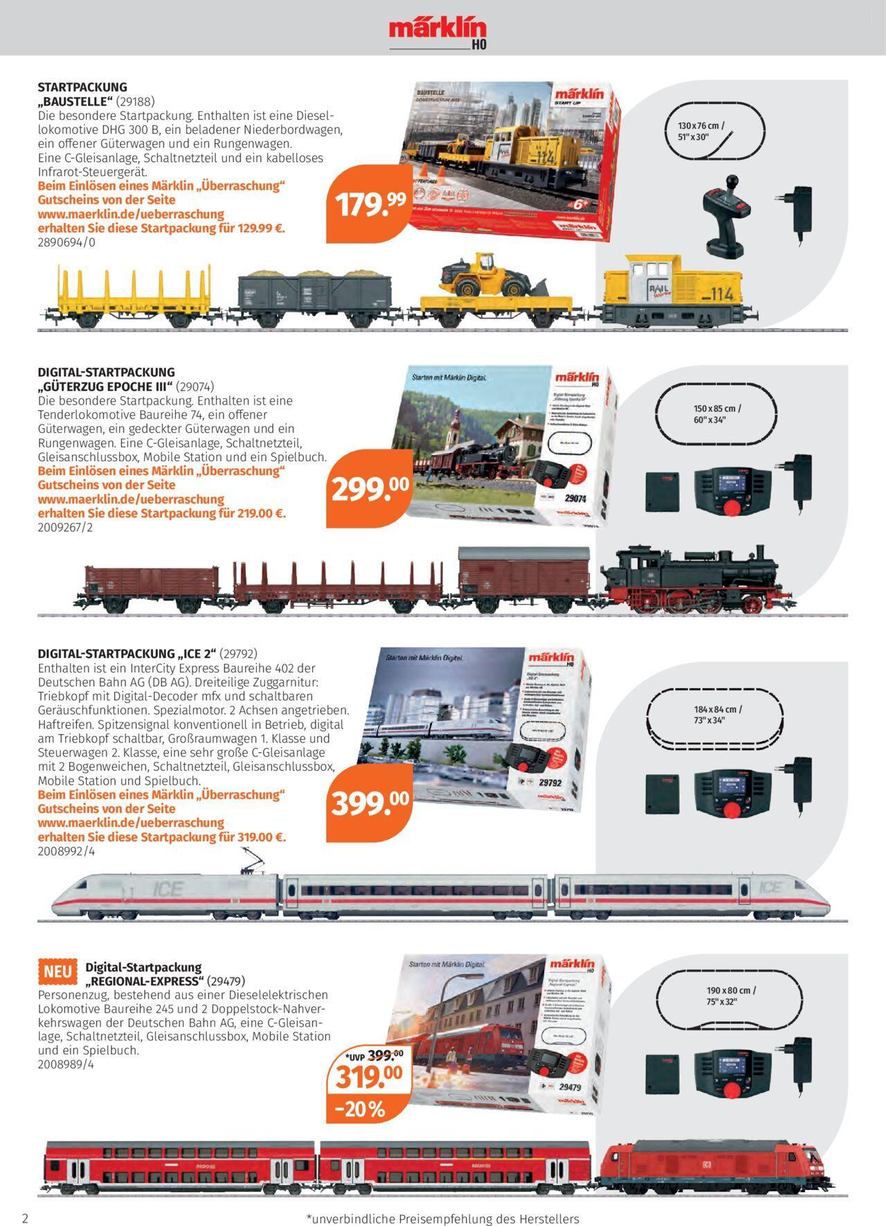 muller - Müller Eisenbahnkatalog 28.10.2024 - 31.01.2025 - page: 2