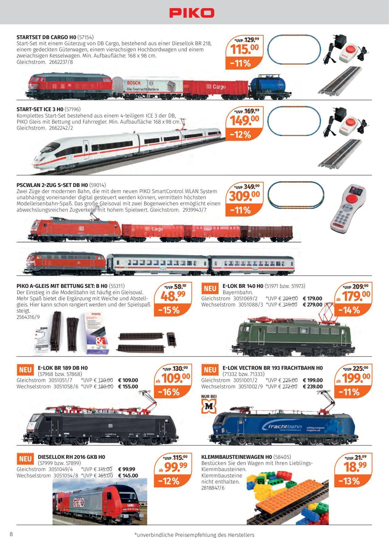 muller - Müller Eisenbahnkatalog 28.10.2024 - 31.01.2025 - page: 8