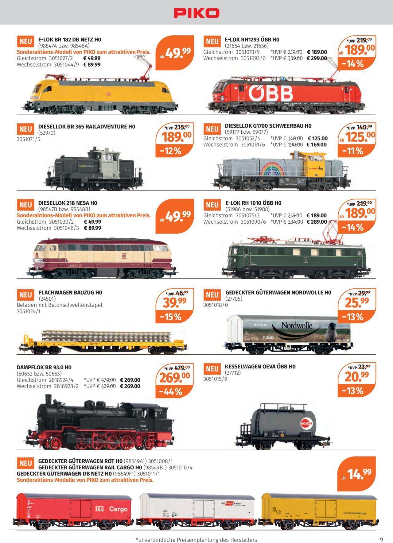 muller - Müller Eisenbahnkatalog 28.10.2024 - 31.01.2025 - page: 9