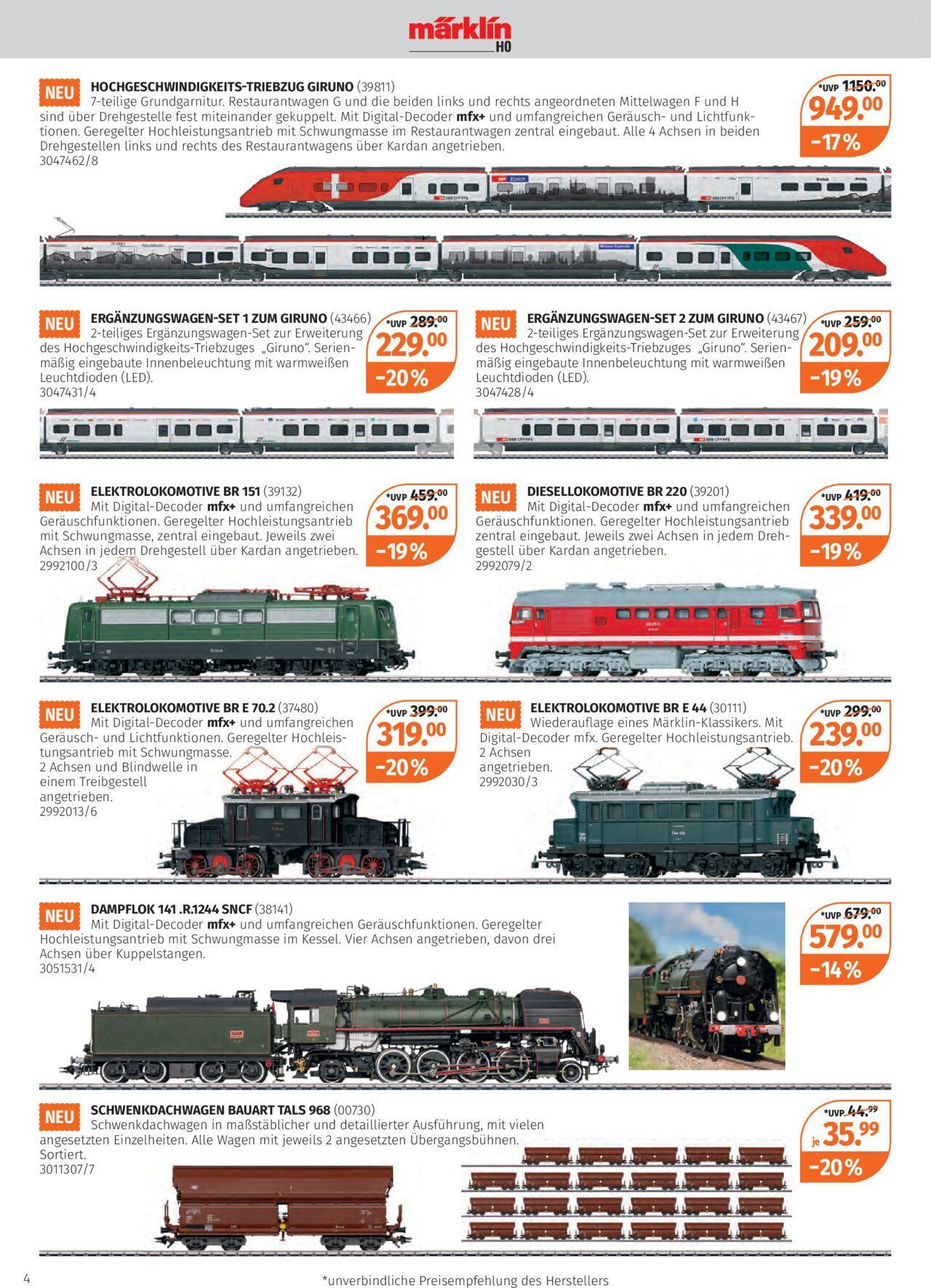 muller - Müller Eisenbahnkatalog 28.10.2024 - 31.01.2025 - page: 4