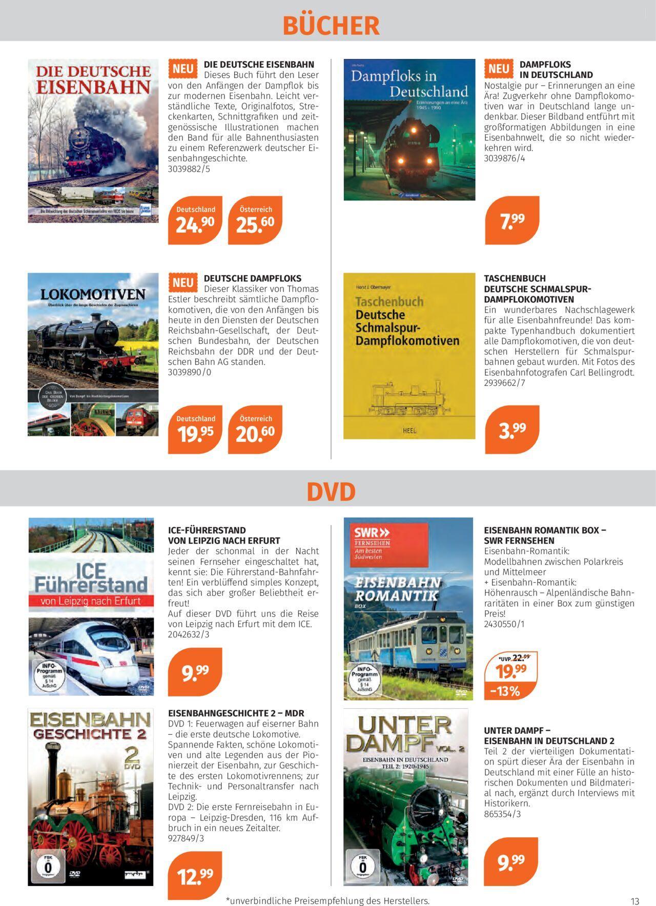 muller - Müller Eisenbahnkatalog 28.10.2024 - 31.01.2025 - page: 13