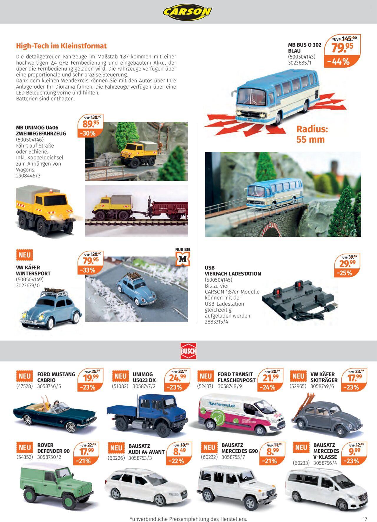 muller - Müller Eisenbahnkatalog 28.10.2024 - 31.01.2025 - page: 17