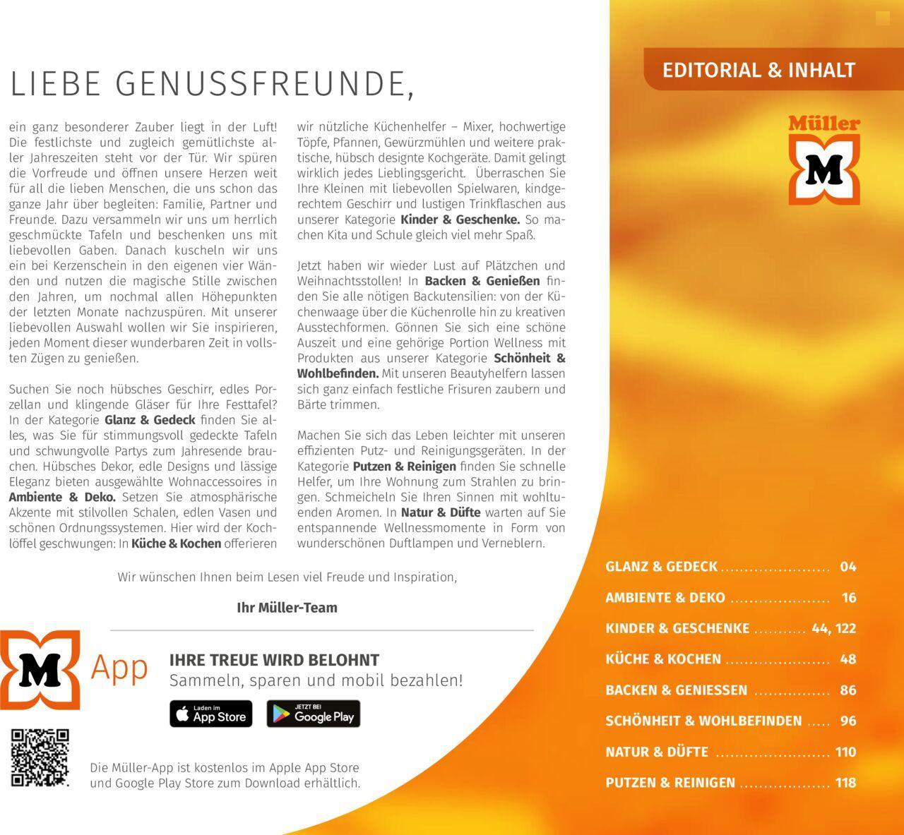 muller - Müller Haushaltskatalog von Dienstag 01.10.2024 - page: 3