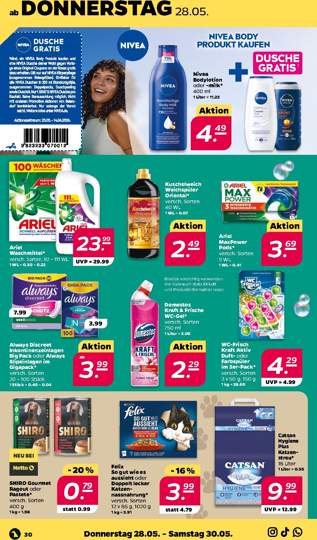 netto - Netto Prospekt nächste Woche – von Dienstag 26.05.2026 bis Samstag 30.05.2026 - page: 32