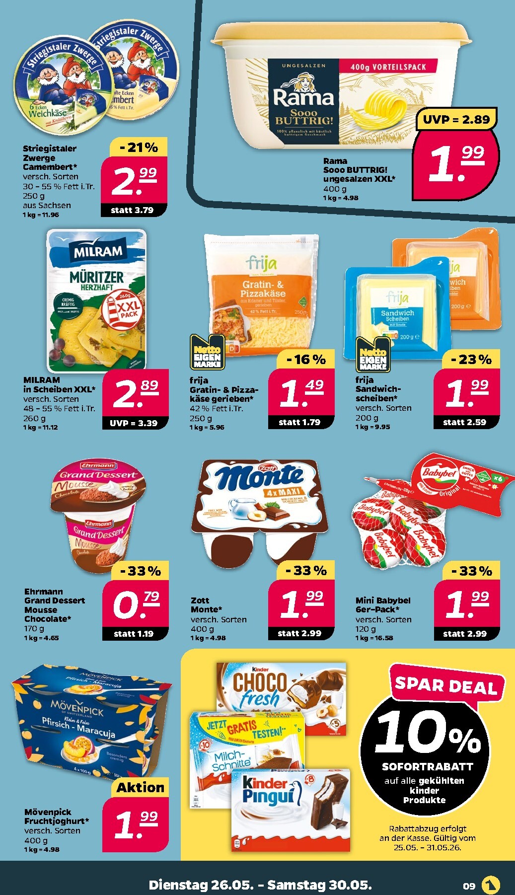 netto - Netto Prospekt nächste Woche – von Dienstag 26.05.2026 bis Samstag 30.05.2026 - page: 9