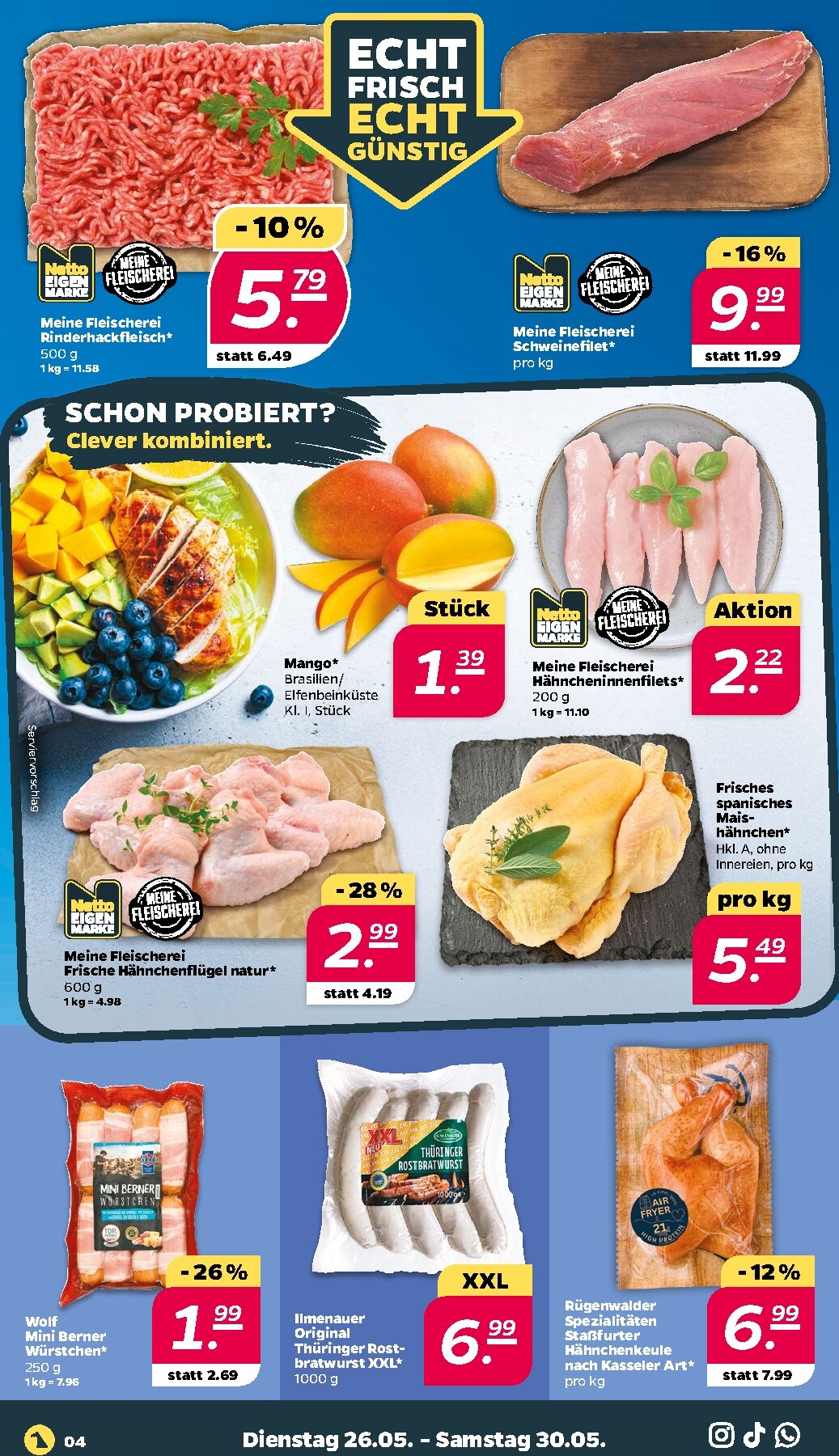 netto - Netto Prospekt nächste Woche – von Dienstag 26.05.2026 bis Samstag 30.05.2026 - page: 4