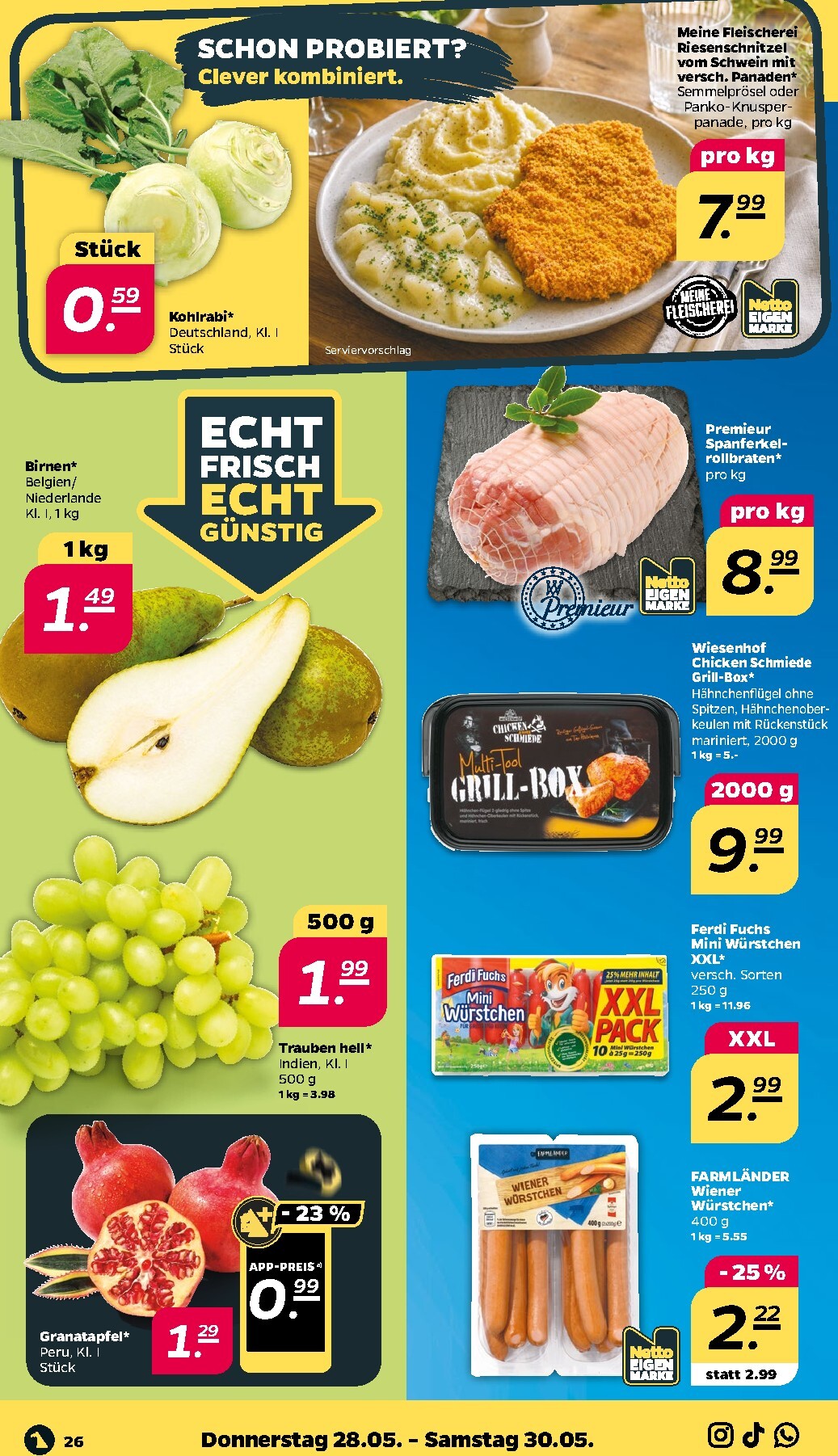 netto - Netto Prospekt nächste Woche – von Dienstag 26.05.2026 bis Samstag 30.05.2026 - page: 28