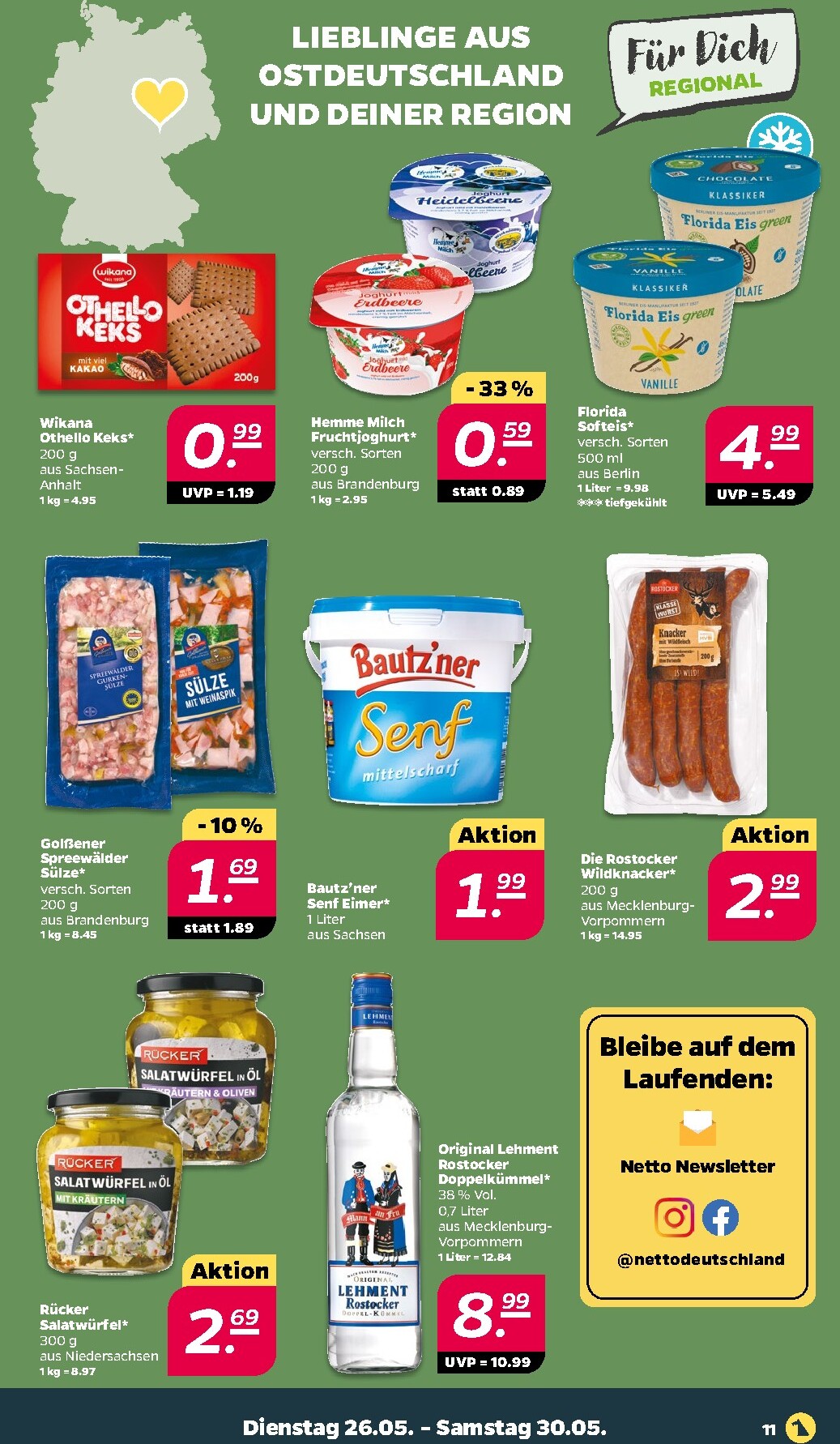 netto - Netto Prospekt nächste Woche – von Dienstag 26.05.2026 bis Samstag 30.05.2026 - page: 11
