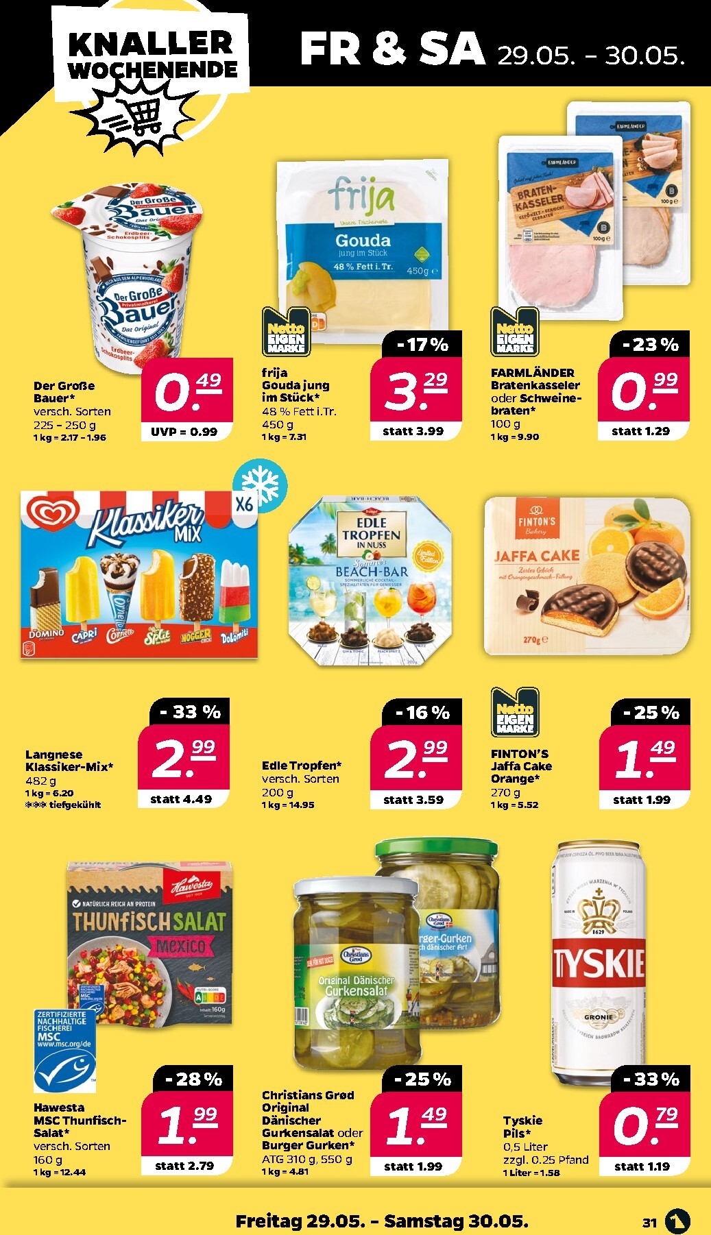 netto - Netto Prospekt nächste Woche – von Dienstag 26.05.2026 bis Samstag 30.05.2026 - page: 33