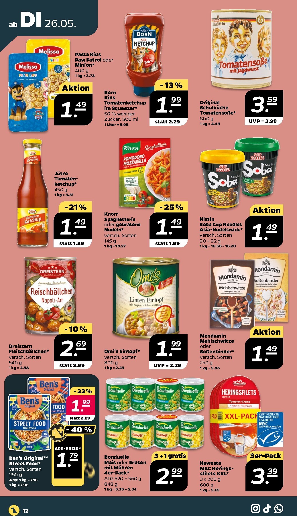 netto - Netto Prospekt nächste Woche – von Dienstag 26.05.2026 bis Samstag 30.05.2026 - page: 12