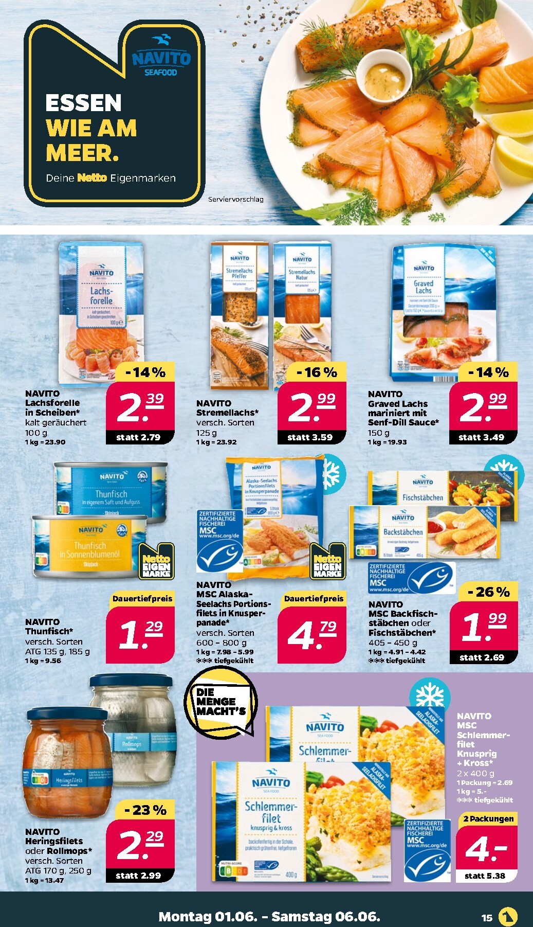 netto - Netto Prospekt nächste Woche – von Montag 01.06.2026 bis Samstag 06.06.2026 - page: 17