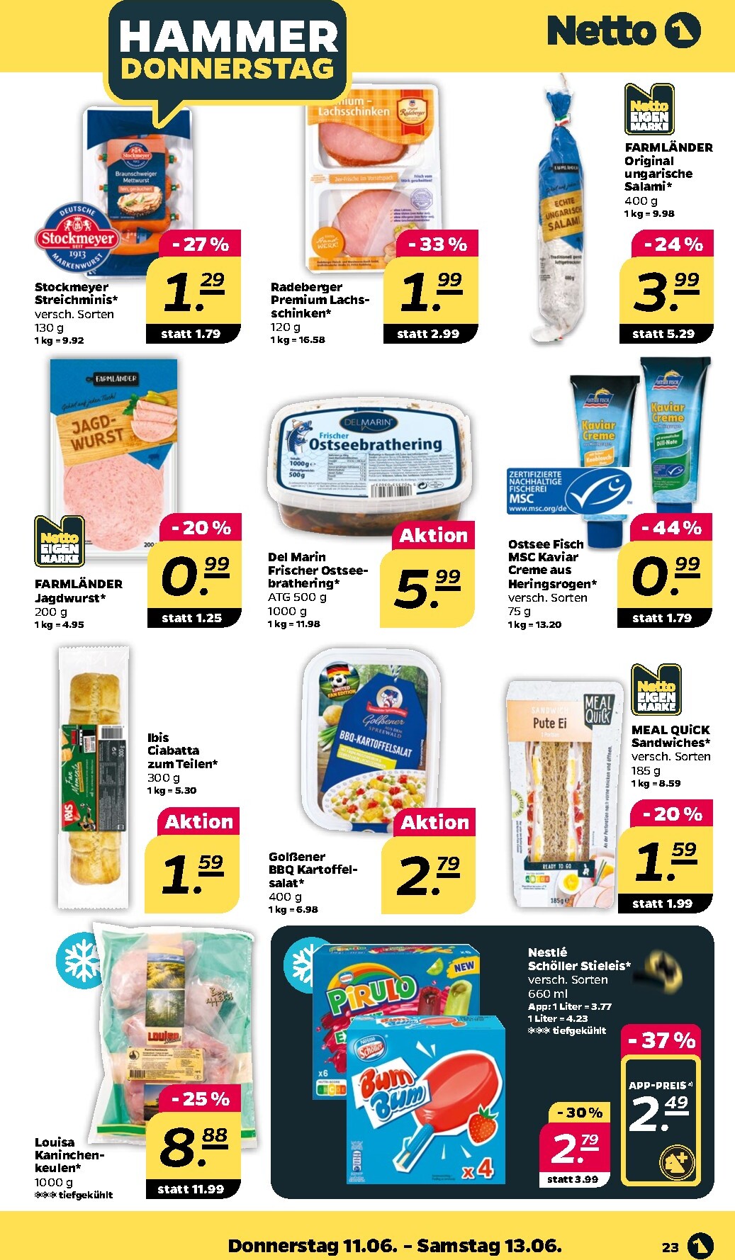 netto - Netto Prospekt nächste Woche – von Montag 08.06.2026 bis Samstag 13.06.2026 - page: 27