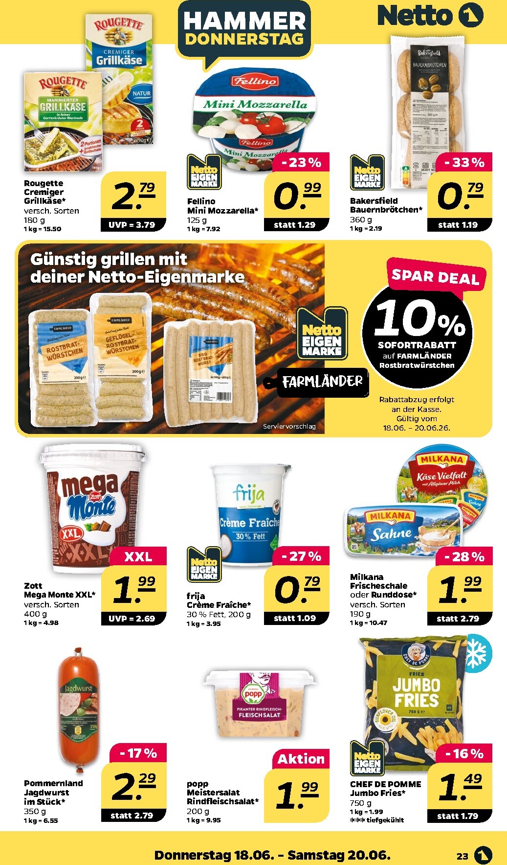 netto - Netto Prospekt nächste Woche – von Montag 15.06.2026 bis Samstag 20.06.2026 - page: 27