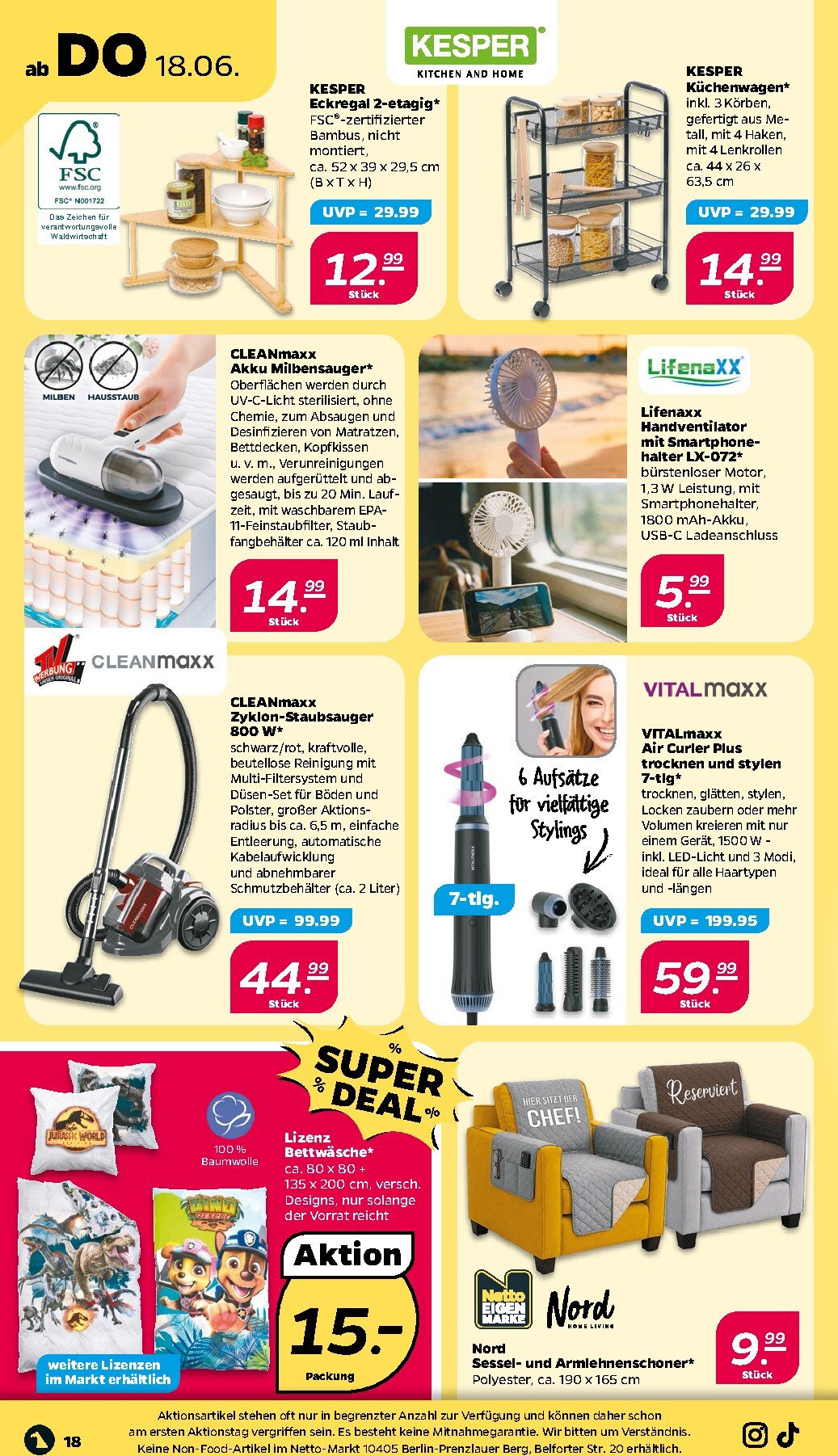netto - Netto Prospekt nächste Woche – von Montag 15.06.2026 bis Samstag 20.06.2026 - page: 20