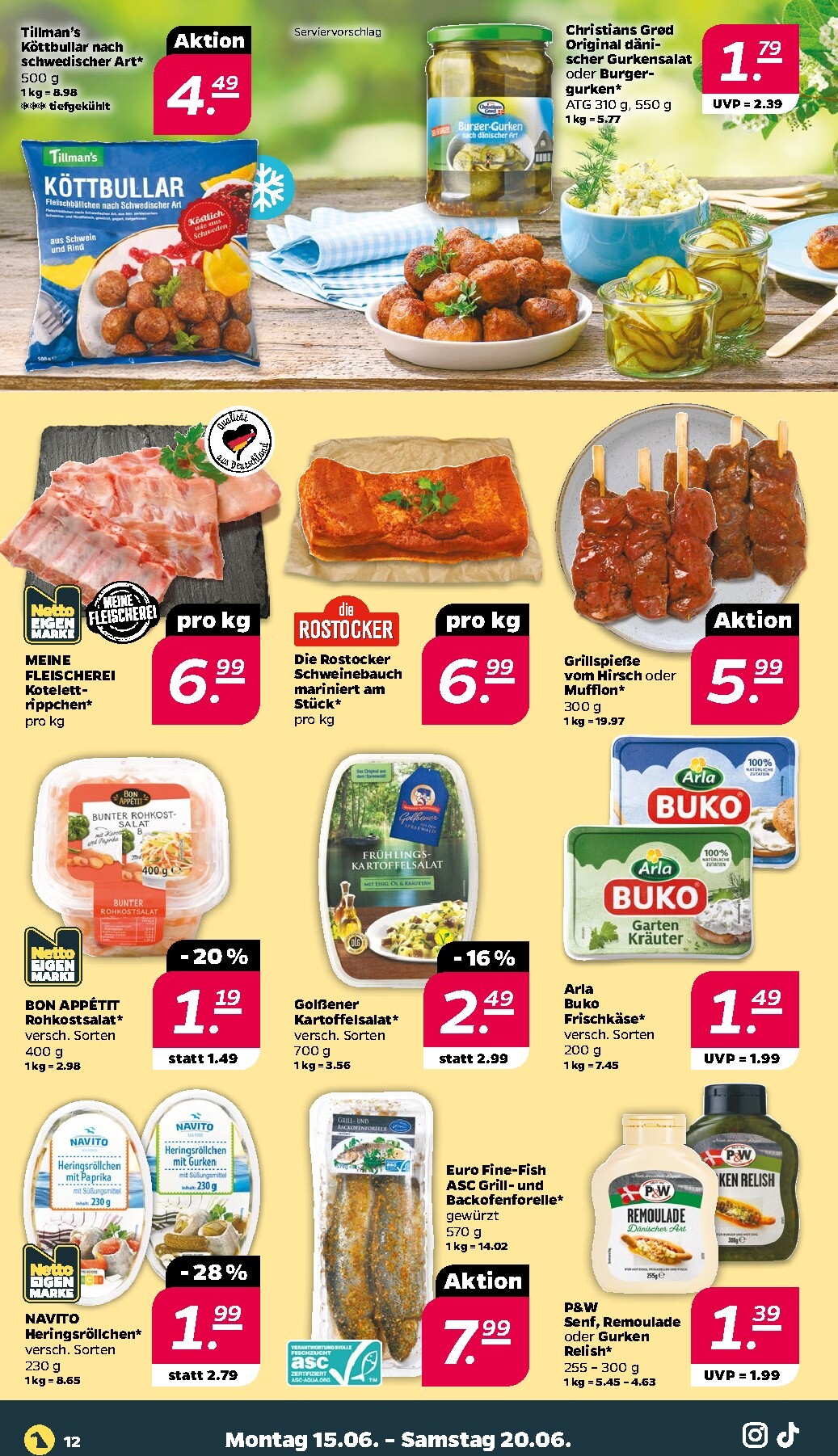 netto - Netto Prospekt nächste Woche – von Montag 15.06.2026 bis Samstag 20.06.2026 - page: 12
