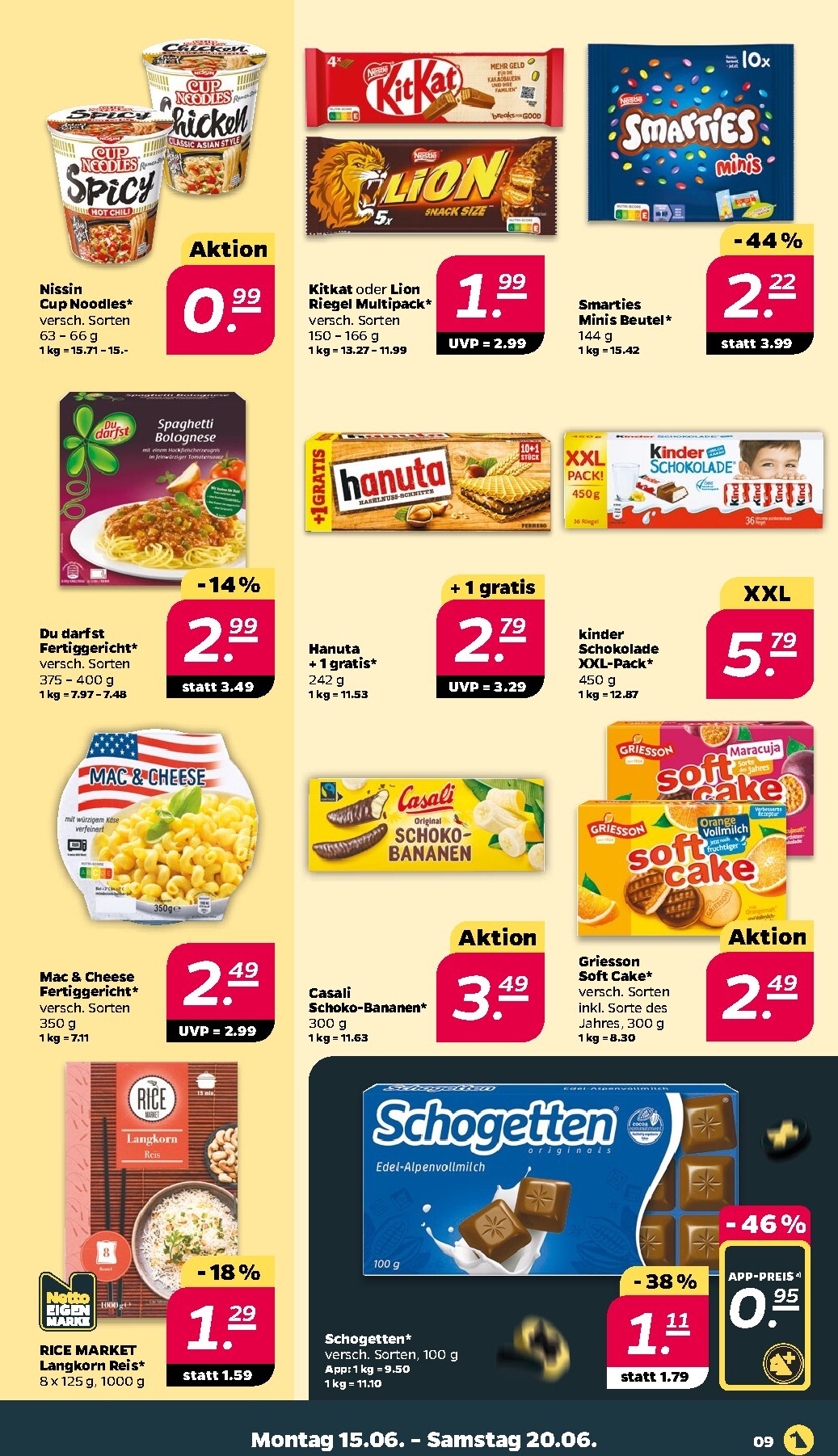 netto - Netto Prospekt nächste Woche – von Montag 15.06.2026 bis Samstag 20.06.2026 - page: 9