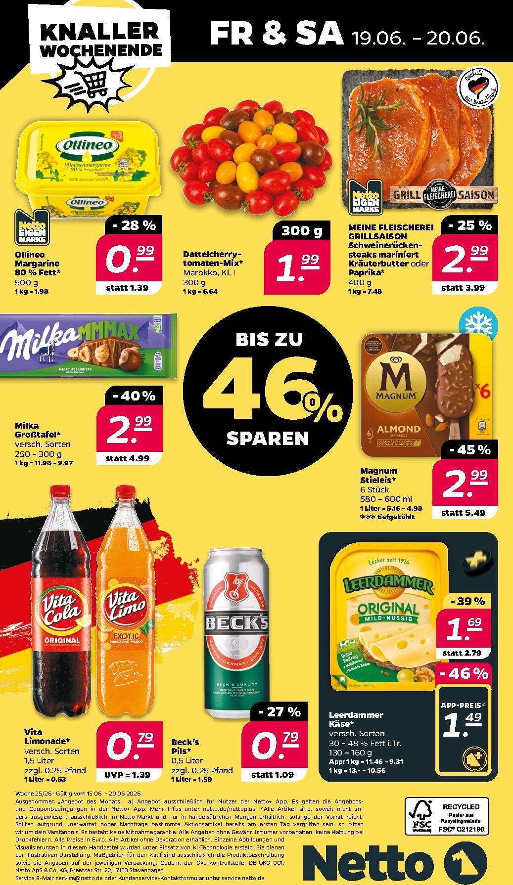 netto - Netto Prospekt nächste Woche – von Montag 15.06.2026 bis Samstag 20.06.2026 - page: 32