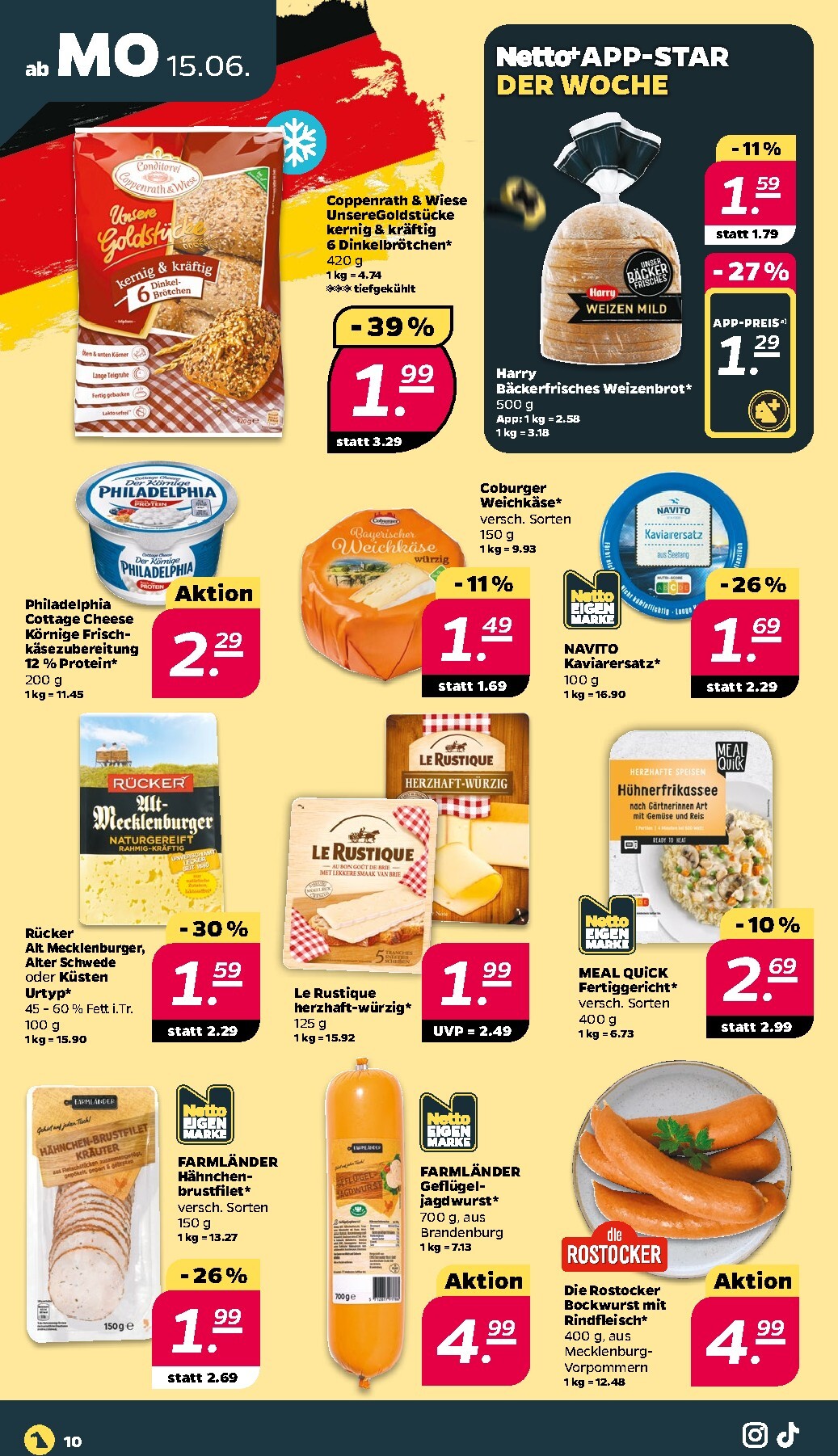 netto - Netto Prospekt nächste Woche – von Montag 15.06.2026 bis Samstag 20.06.2026 - page: 10