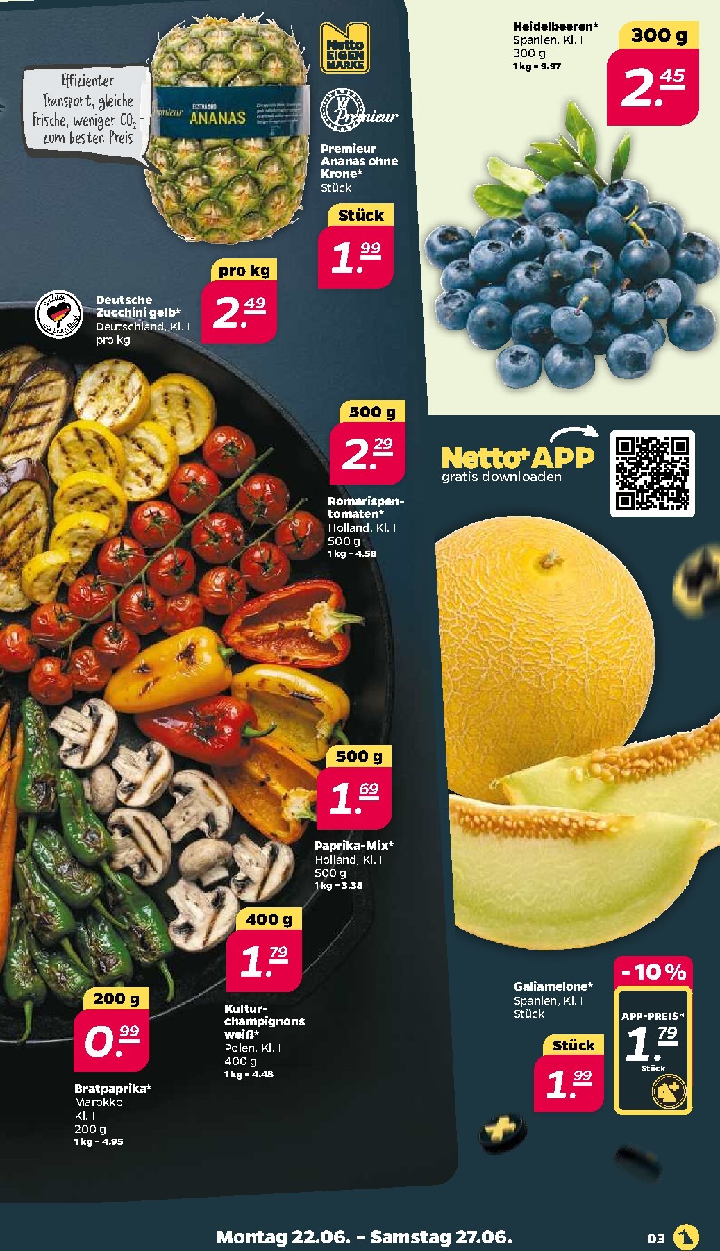 netto - Netto Prospekt nächste Woche – von Montag 22.06.2026 bis Samstag 27.06.2026 - page: 3