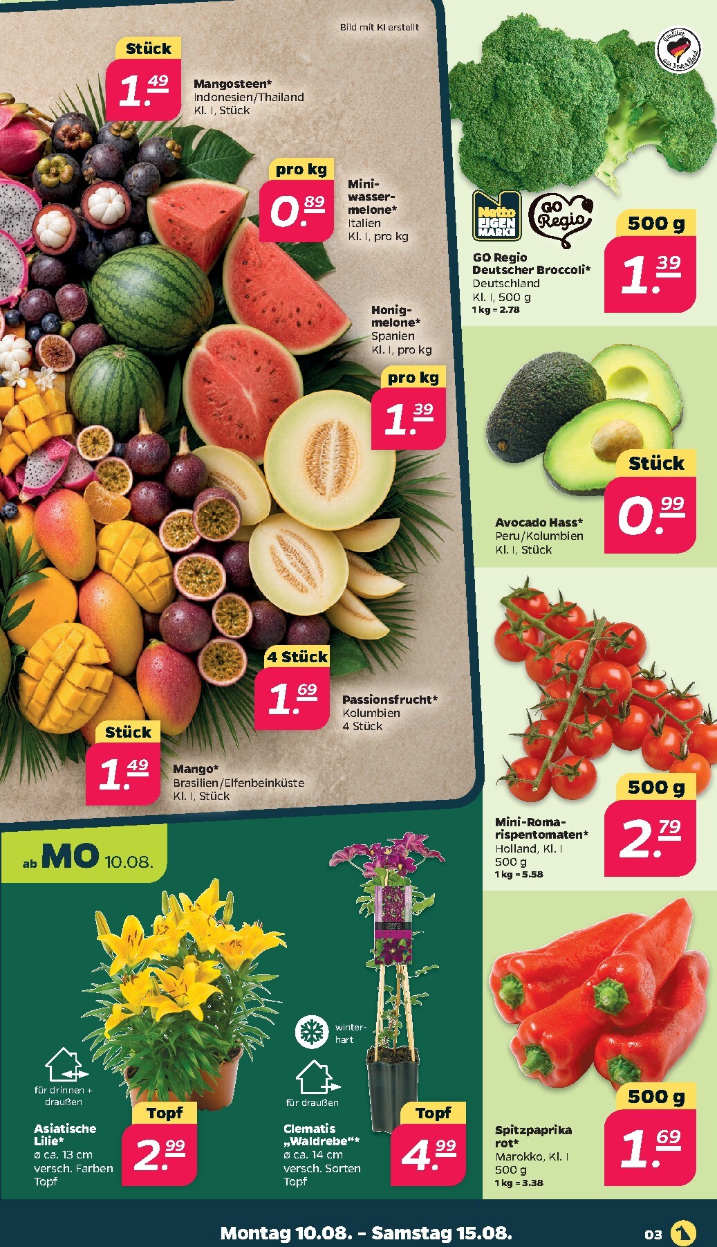 netto - Netto Prospekt nächste Woche – von Montag 10.08.2026 bis Samstag 15.08.2026 - page: 3
