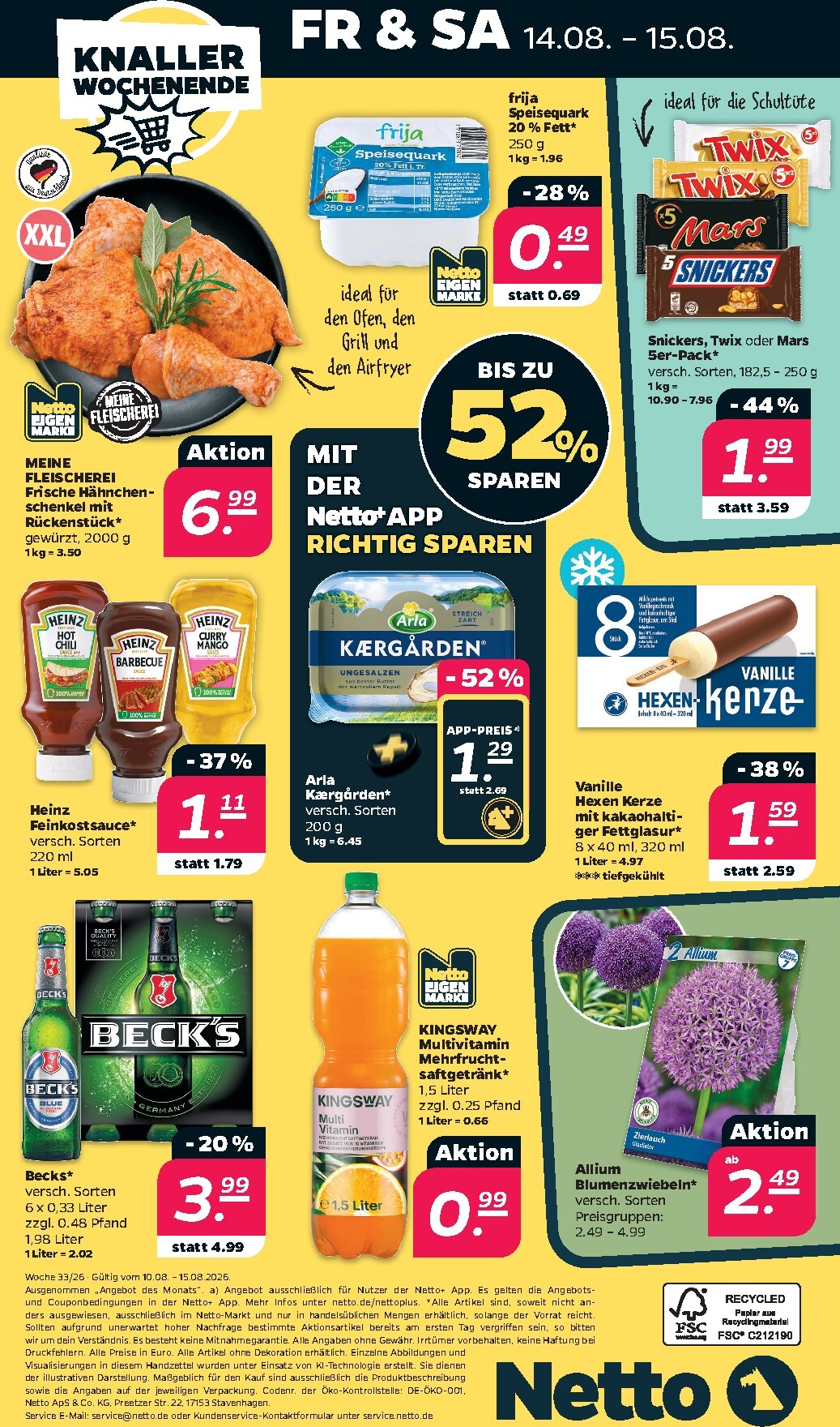 netto - Netto Prospekt nächste Woche – von Montag 10.08.2026 bis Samstag 15.08.2026 - page: 32