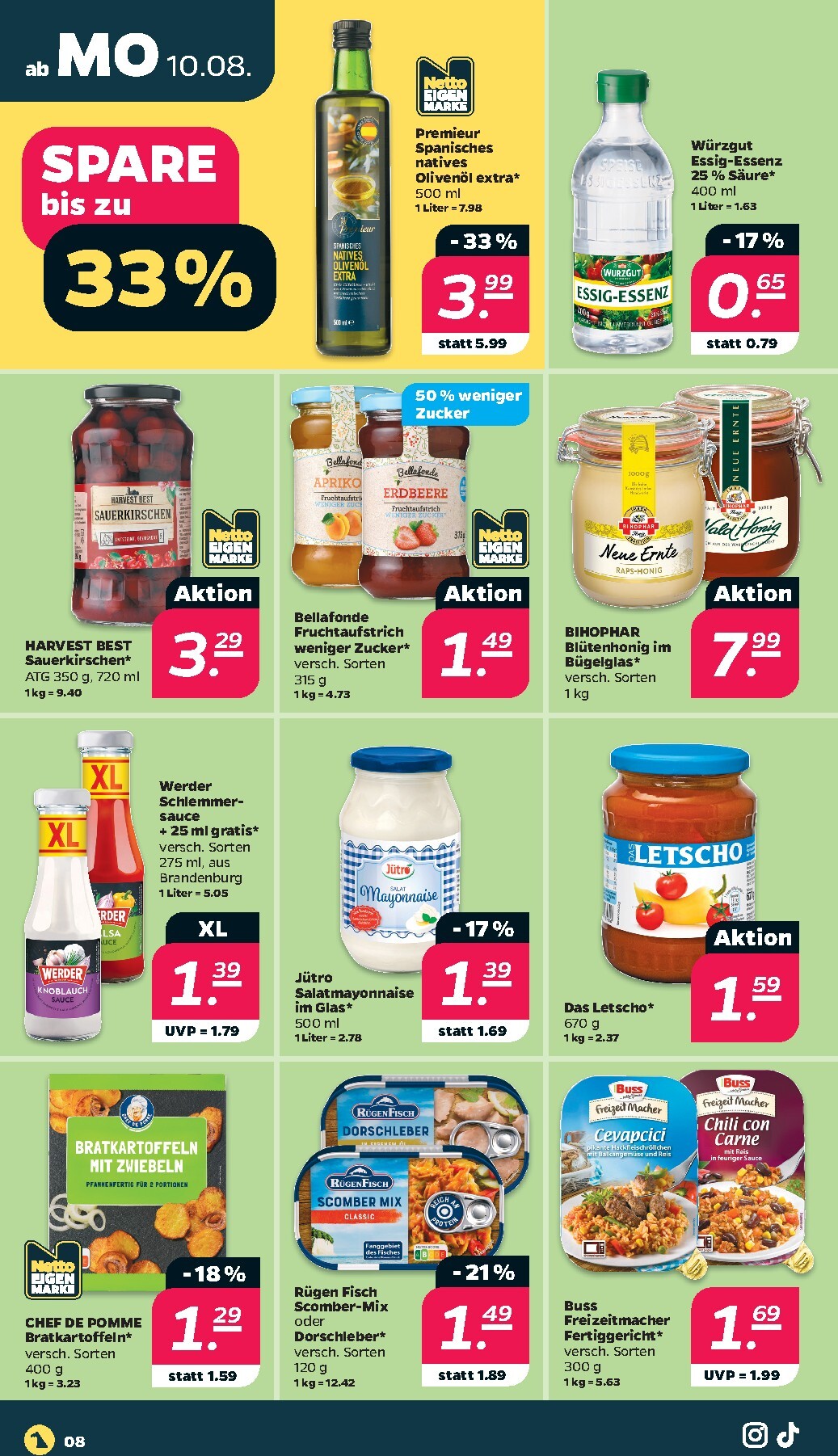 netto - Netto Prospekt nächste Woche – von Montag 10.08.2026 bis Samstag 15.08.2026 - page: 10