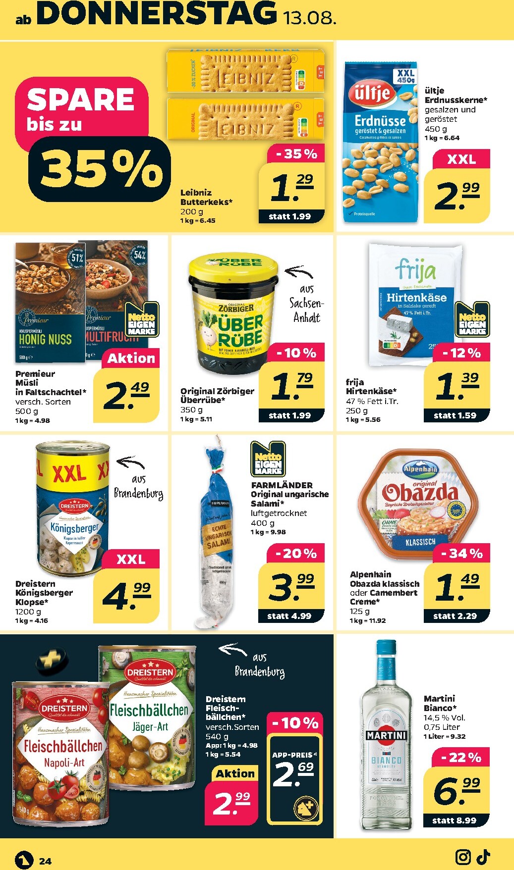 netto - Netto Prospekt nächste Woche – von Montag 10.08.2026 bis Samstag 15.08.2026 - page: 28