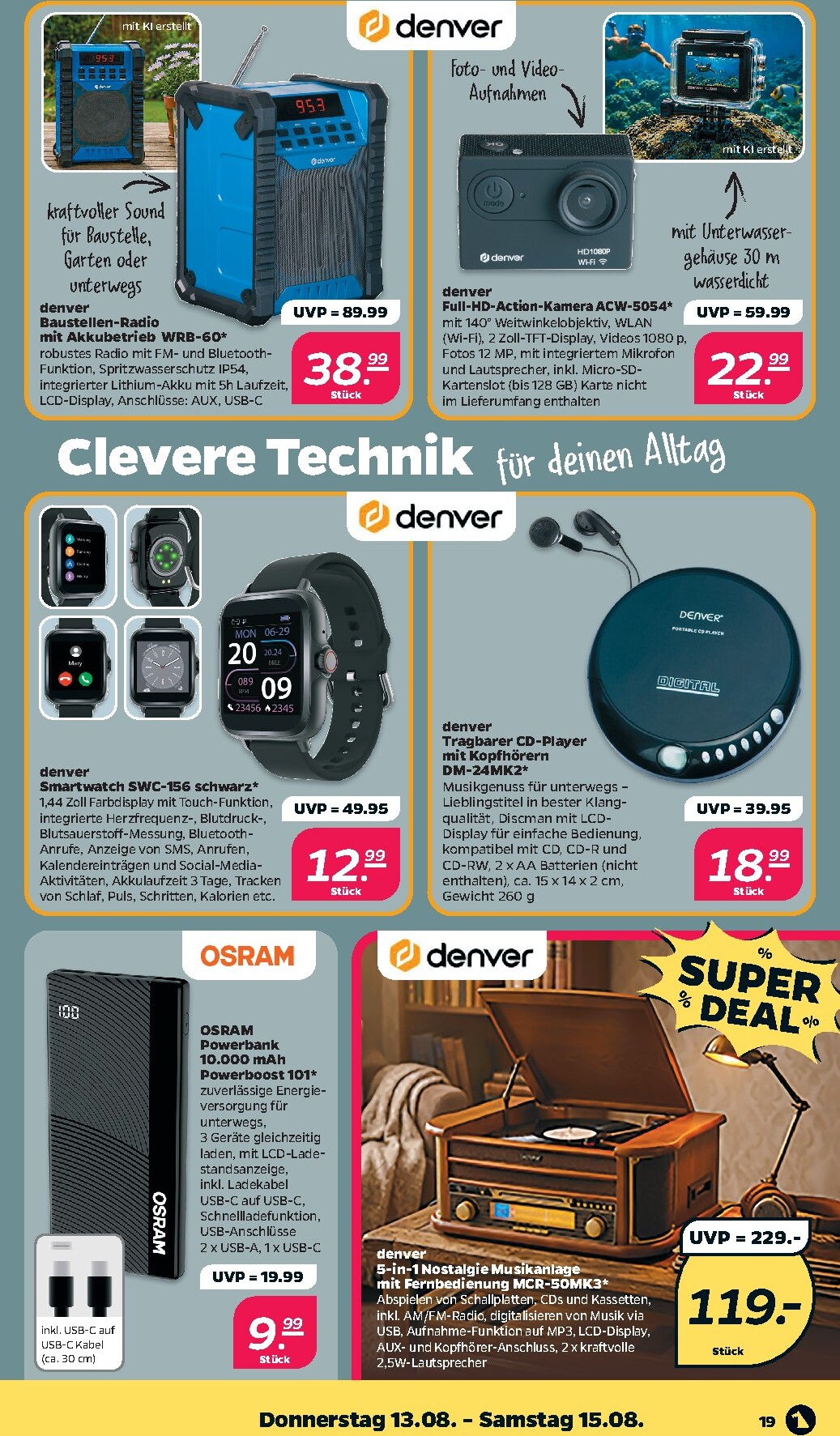 netto - Netto Prospekt nächste Woche – von Montag 10.08.2026 bis Samstag 15.08.2026 - page: 21