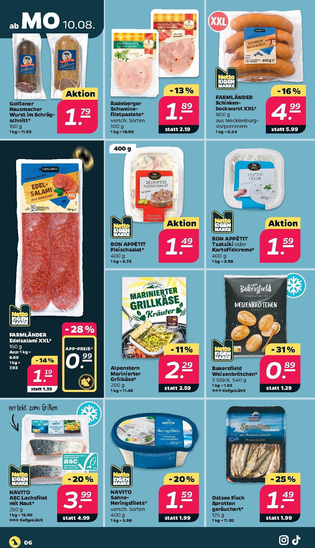 netto - Netto Prospekt nächste Woche – von Montag 10.08.2026 bis Samstag 15.08.2026 - page: 8
