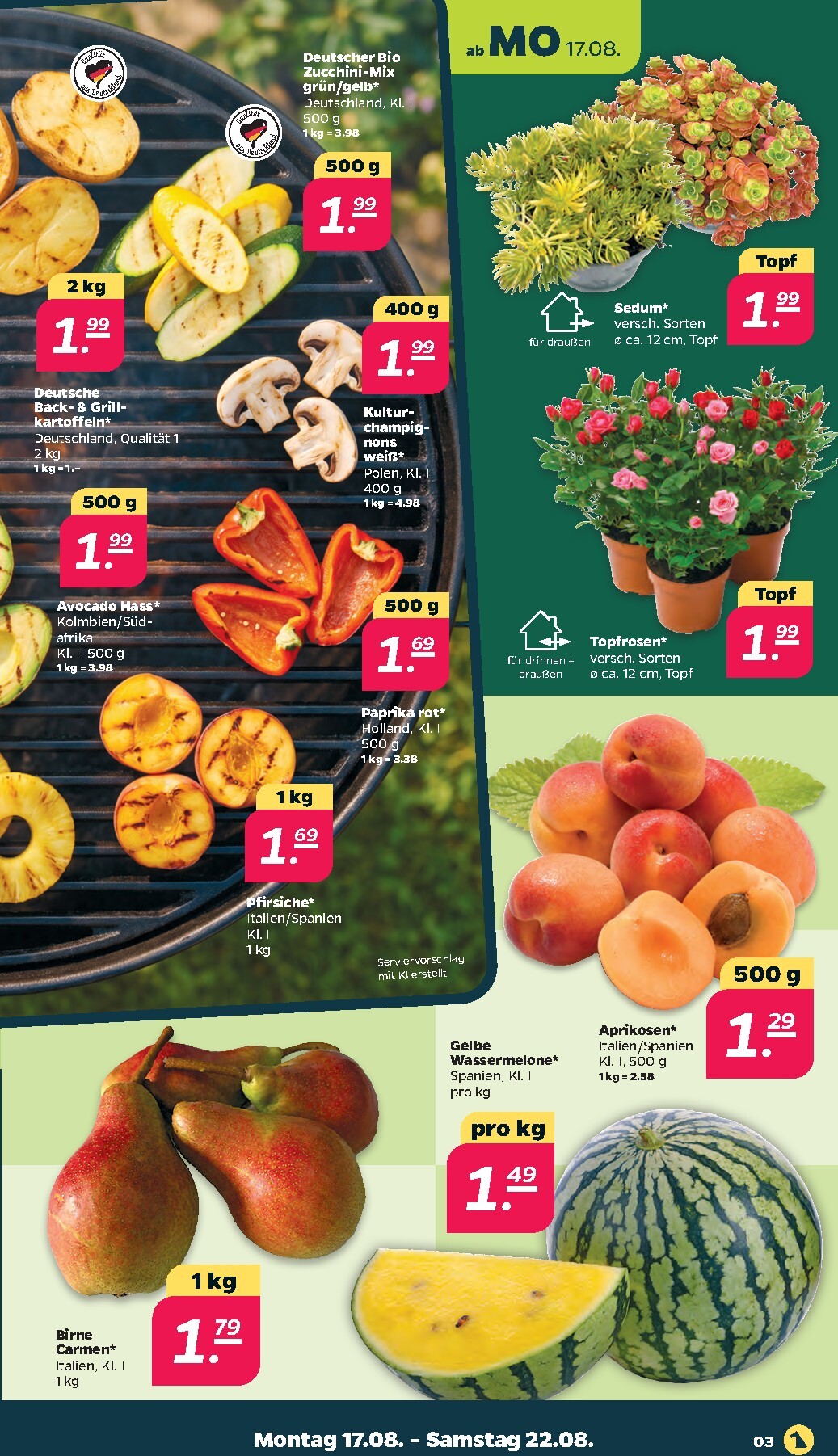 netto - Netto Prospekt nächste Woche – von Montag 17.08.2026 bis Samstag 22.08.2026 - page: 3