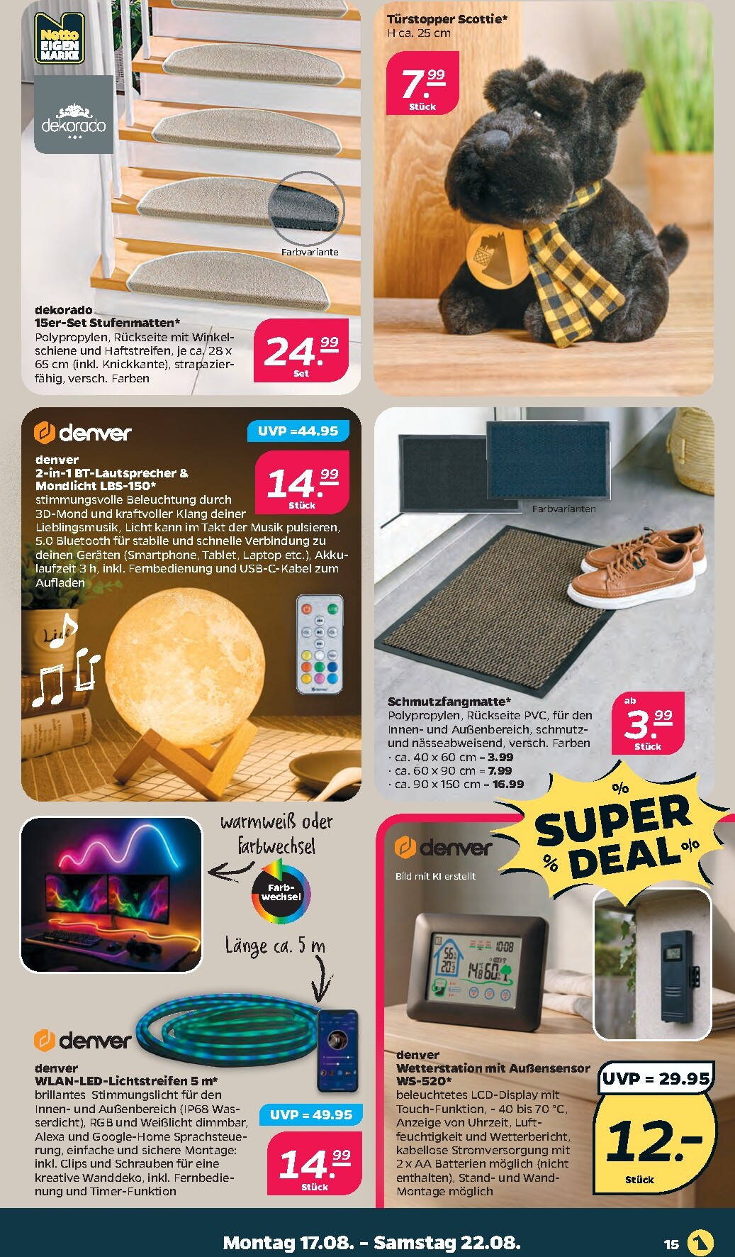 netto - Netto Prospekt nächste Woche – von Montag 17.08.2026 bis Samstag 22.08.2026 - page: 17