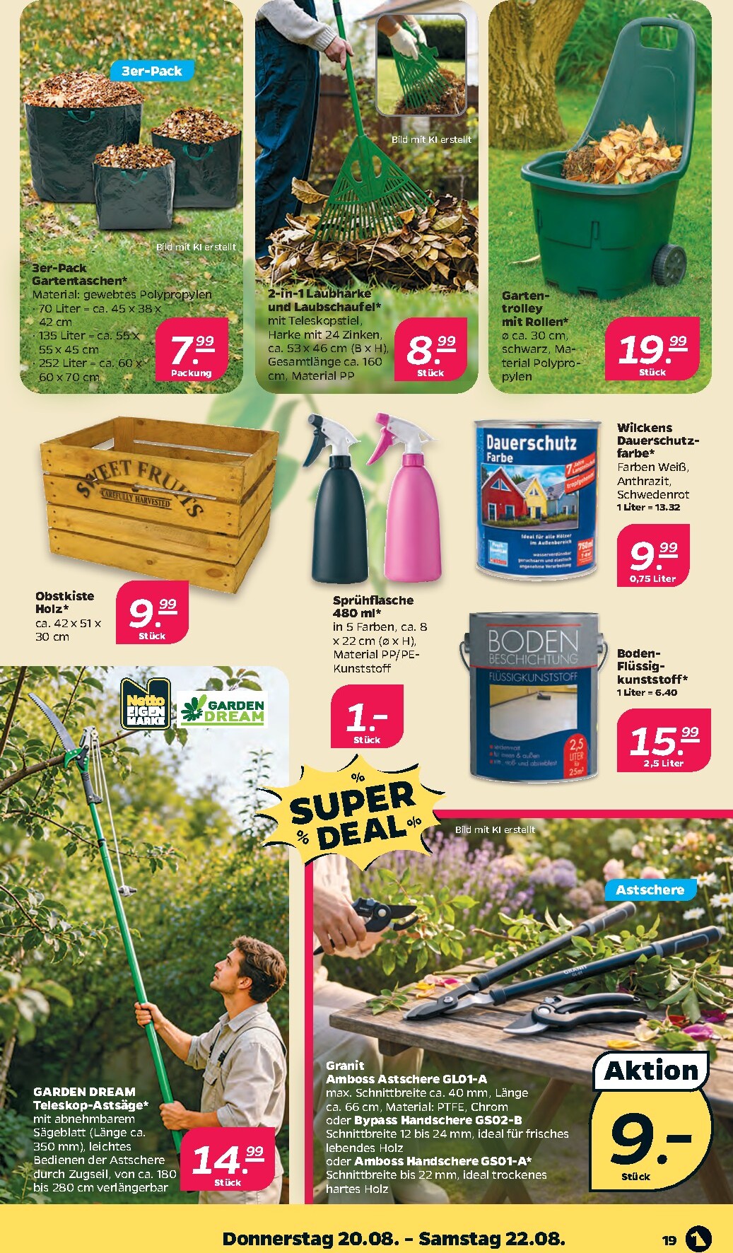 netto - Netto Prospekt nächste Woche – von Montag 17.08.2026 bis Samstag 22.08.2026 - page: 21