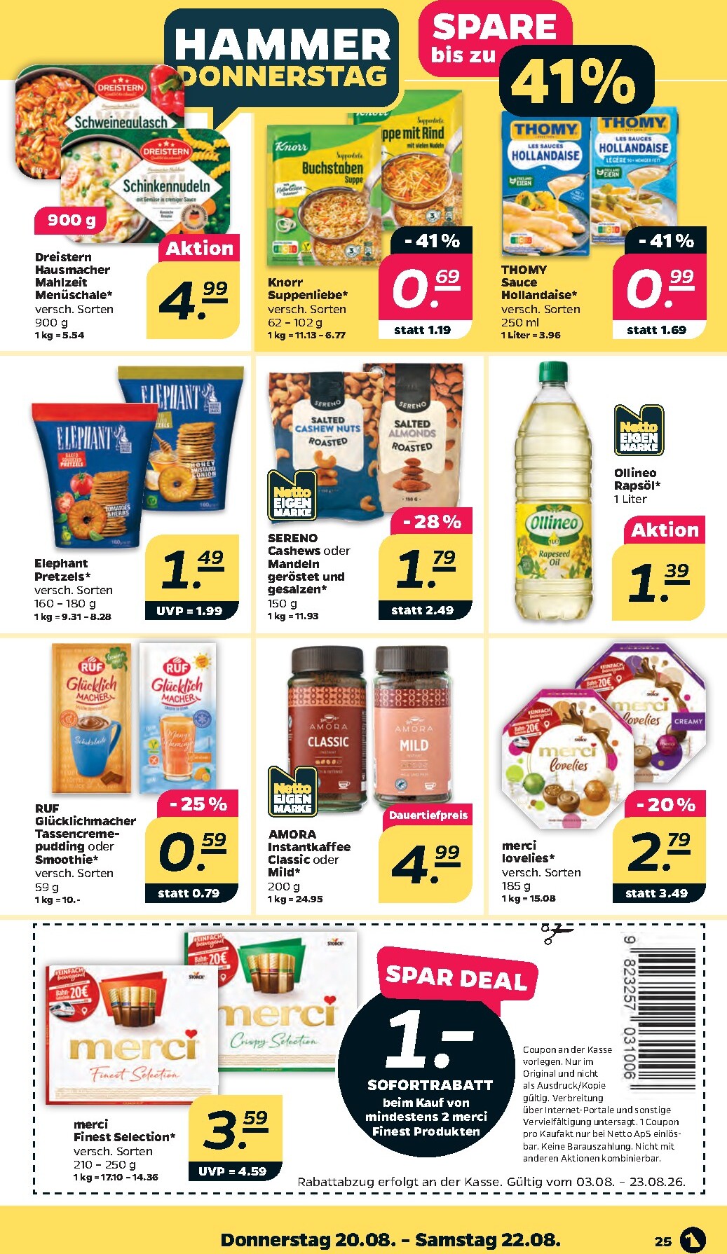 netto - Netto Prospekt nächste Woche – von Montag 17.08.2026 bis Samstag 22.08.2026 - page: 29