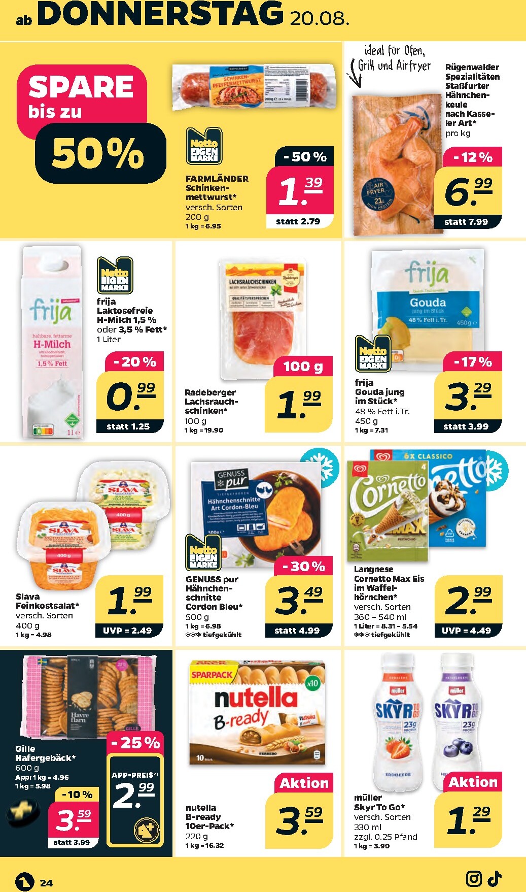 netto - Netto Prospekt nächste Woche – von Montag 17.08.2026 bis Samstag 22.08.2026 - page: 28