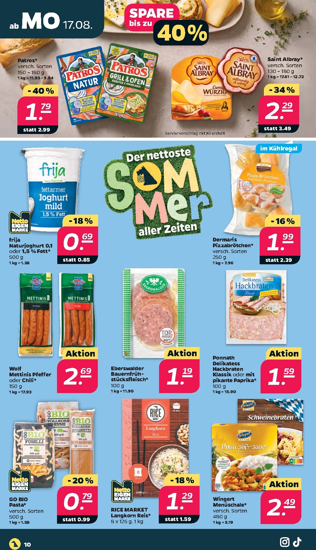 netto - Netto Prospekt nächste Woche – von Montag 17.08.2026 bis Samstag 22.08.2026 - page: 12