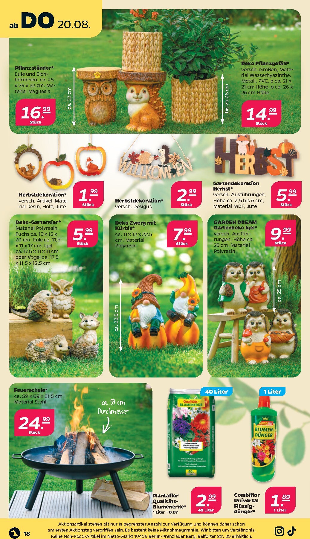 netto - Netto Prospekt nächste Woche – von Montag 17.08.2026 bis Samstag 22.08.2026 - page: 20