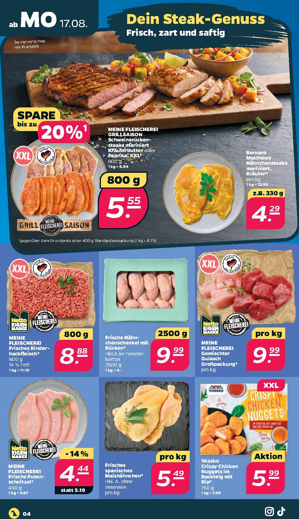 netto - Netto Prospekt nächste Woche – von Montag 17.08.2026 bis Samstag 22.08.2026 - page: 6