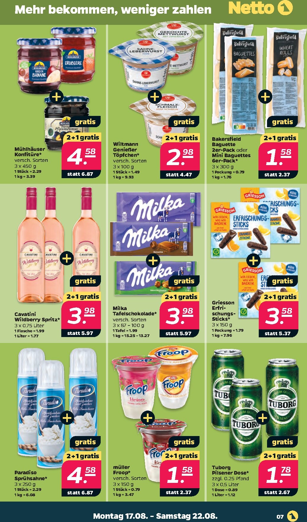 netto - Netto Prospekt nächste Woche – von Montag 17.08.2026 bis Samstag 22.08.2026 - page: 9