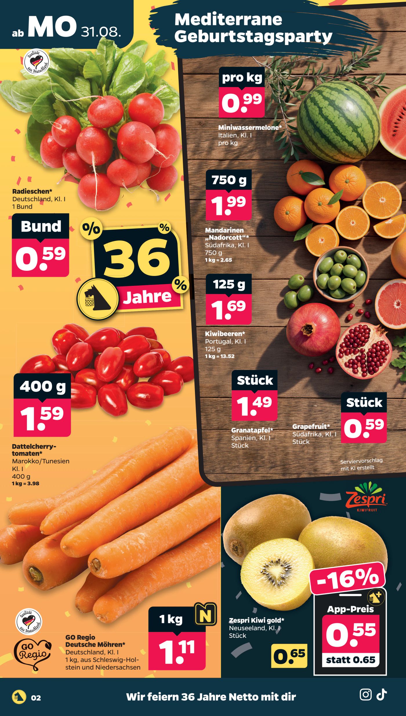 netto - Netto Prospekt nächste Woche – von Montag 31.08.2026 bis Samstag 05.09.2026 - page: 2