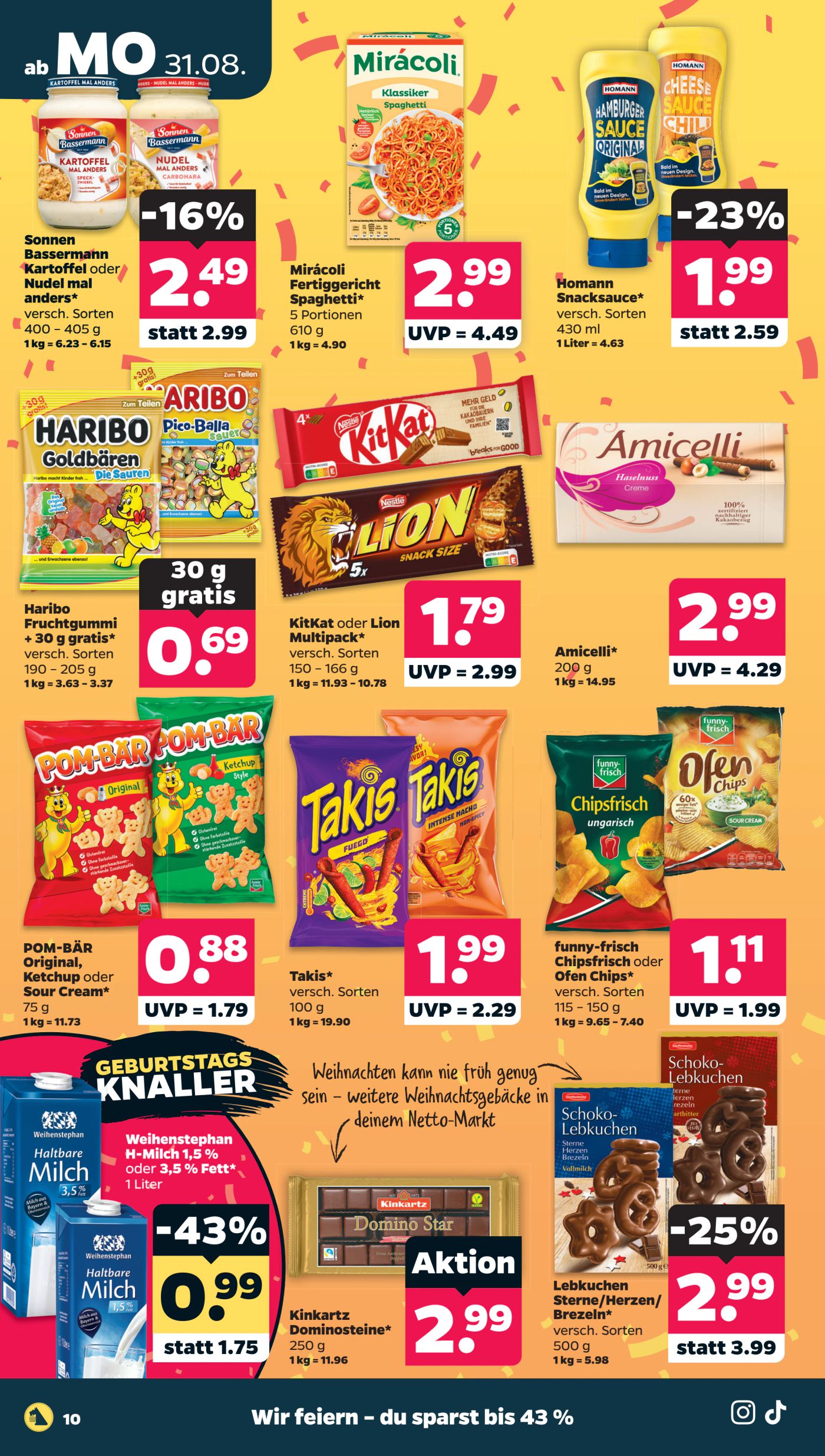 netto - Netto Prospekt nächste Woche – von Montag 31.08.2026 bis Samstag 05.09.2026 - page: 12