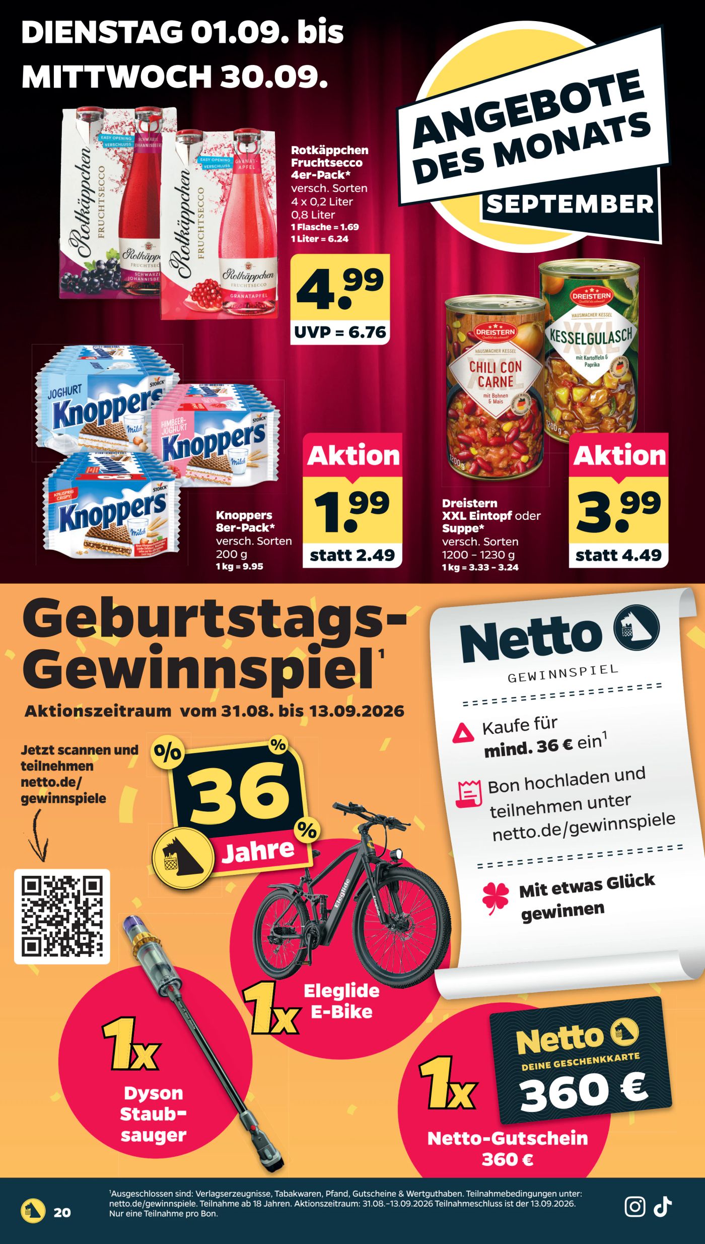 netto - Netto Prospekt nächste Woche – von Montag 31.08.2026 bis Samstag 05.09.2026 - page: 22