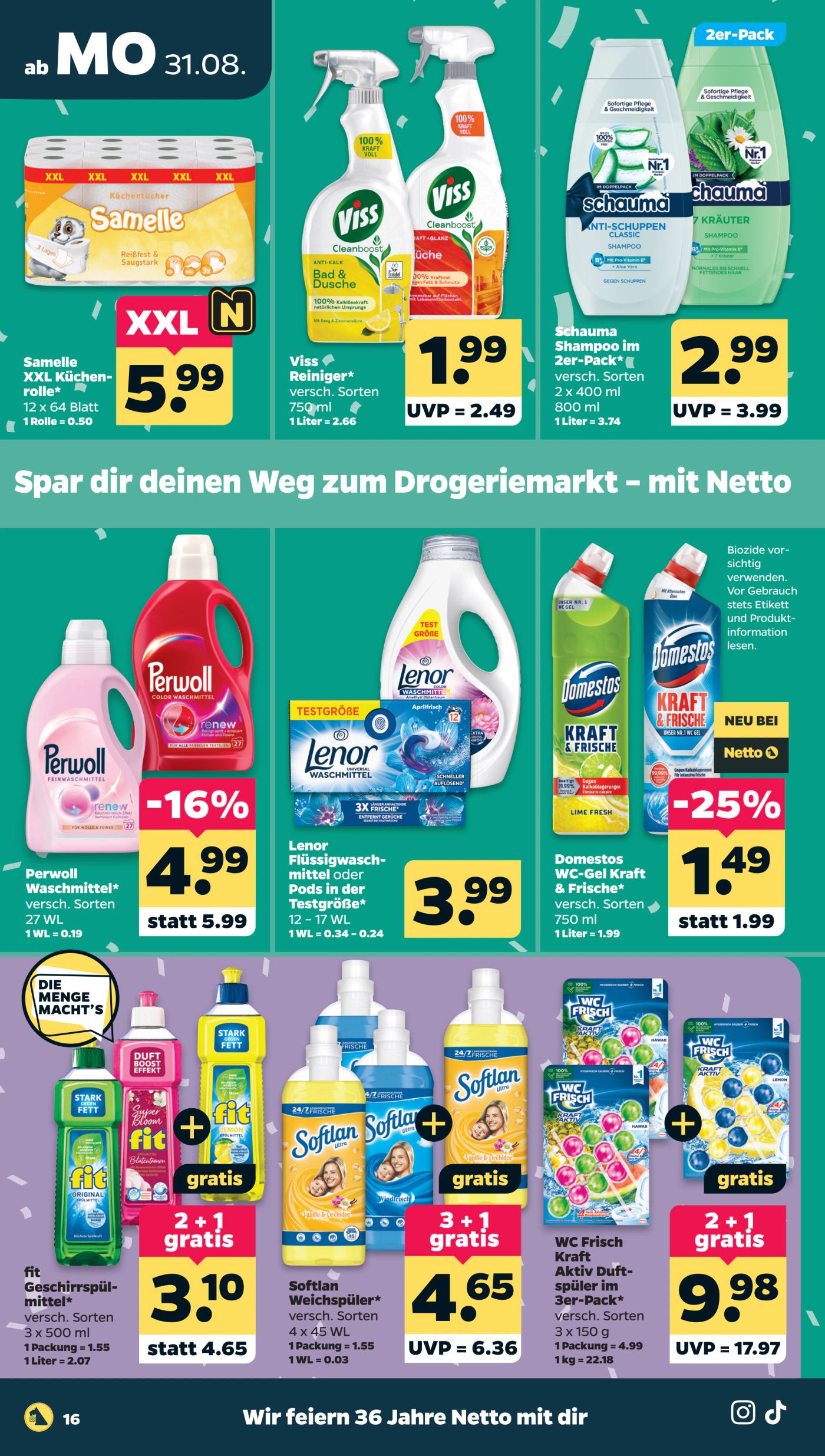 netto - Netto Prospekt nächste Woche – von Montag 31.08.2026 bis Samstag 05.09.2026 - page: 18