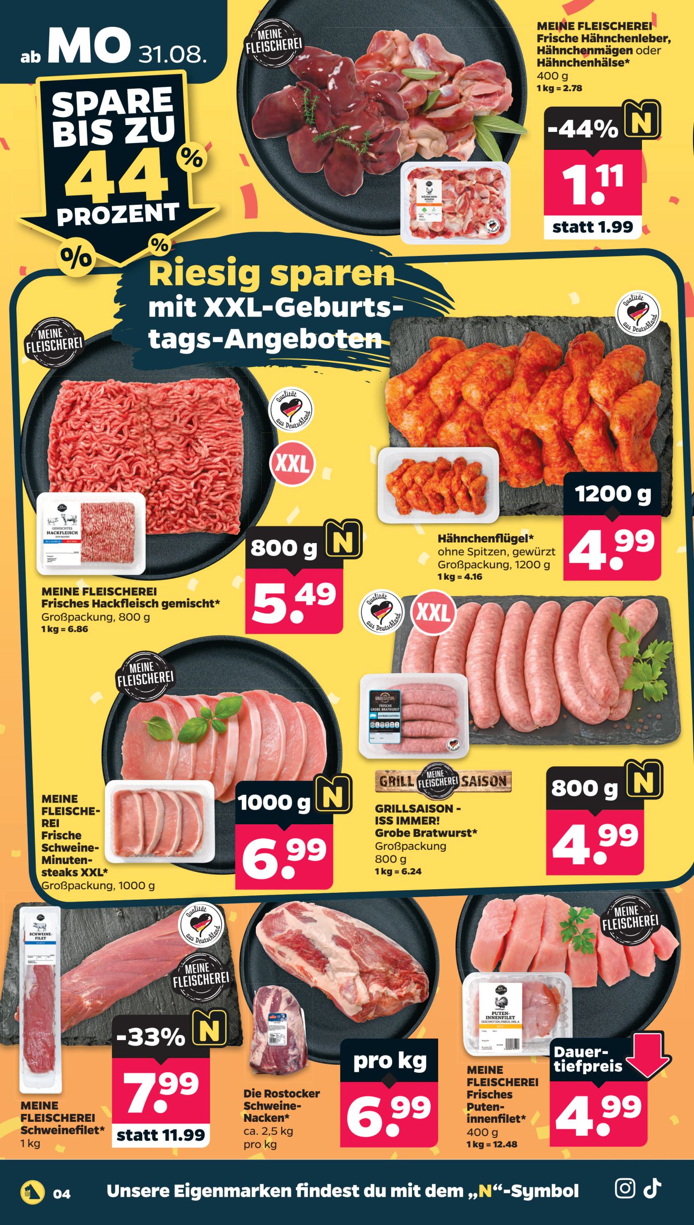 netto - Netto Prospekt nächste Woche – von Montag 31.08.2026 bis Samstag 05.09.2026 - page: 4