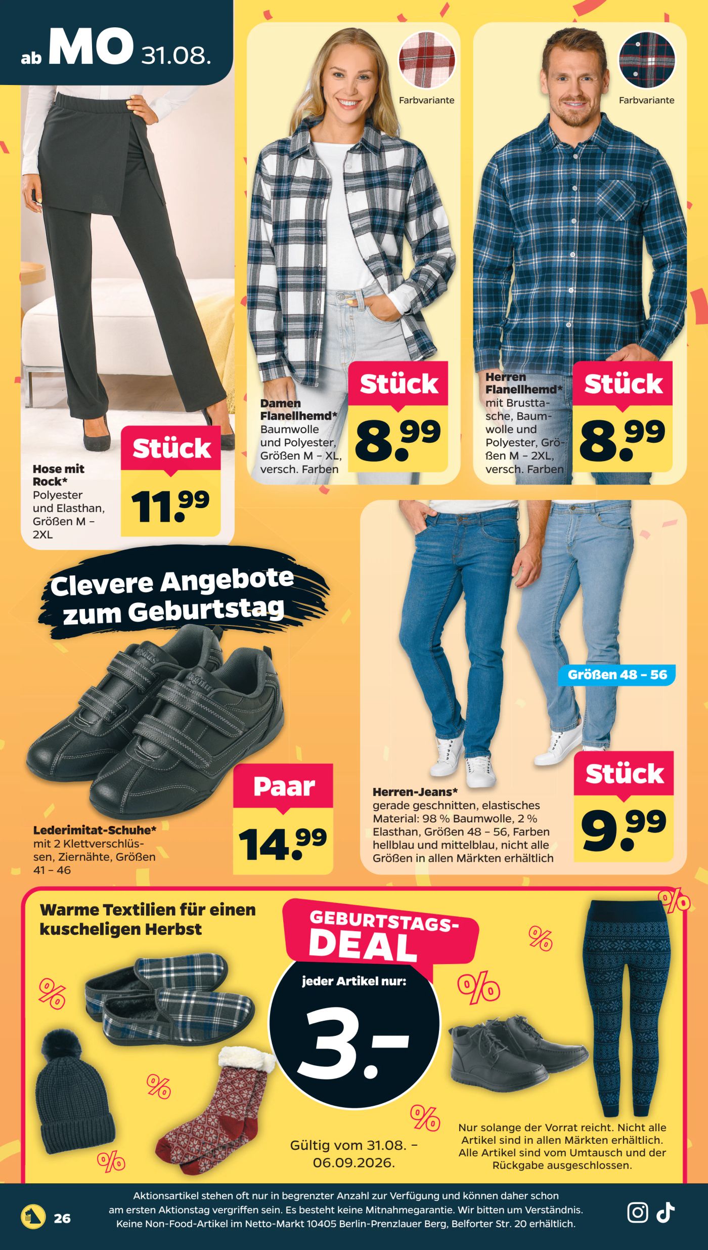 netto - Netto Prospekt nächste Woche – von Montag 31.08.2026 bis Samstag 05.09.2026 - page: 28