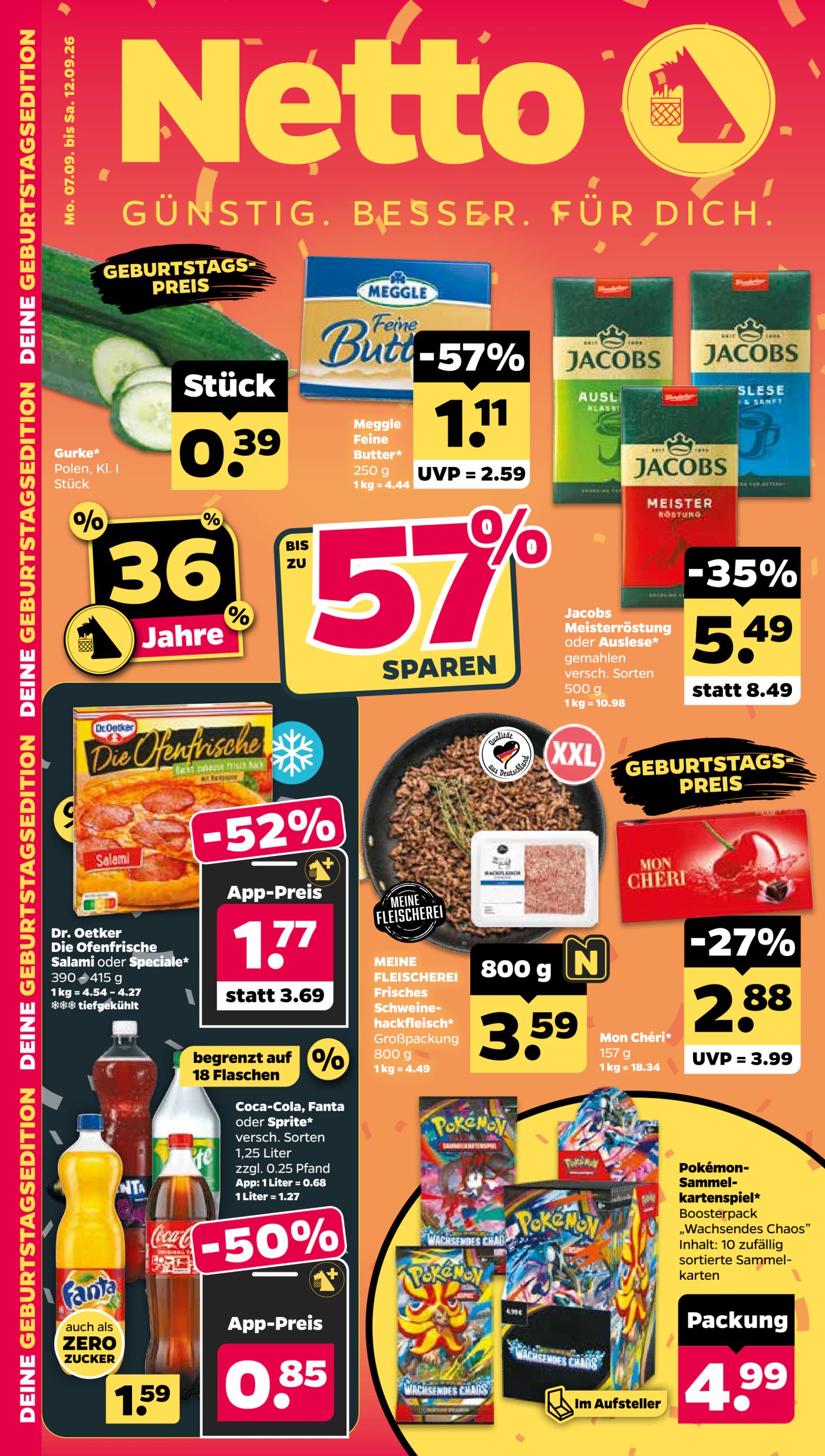 netto - Netto Prospekt nächste Woche – von Montag 07.09.2026 bis Samstag 12.09.2026 - page: 1