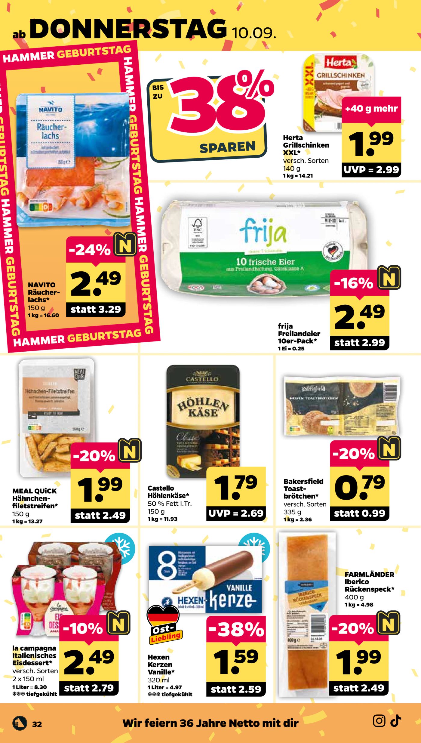 netto - Netto Prospekt nächste Woche – von Montag 07.09.2026 bis Samstag 12.09.2026 - page: 36