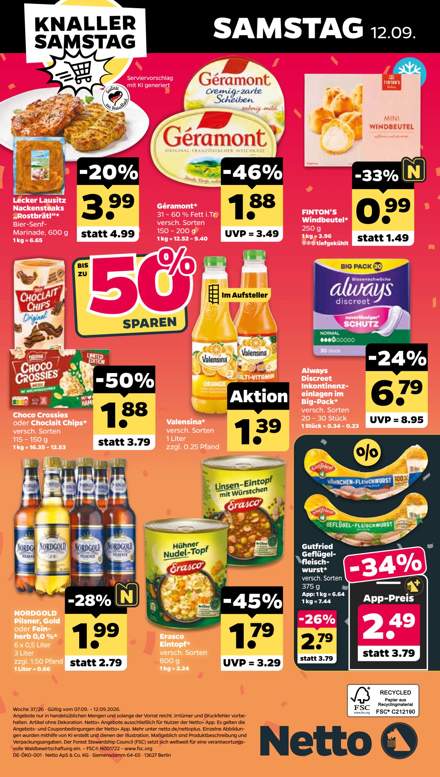 netto - Netto Prospekt nächste Woche – von Montag 07.09.2026 bis Samstag 12.09.2026 - page: 44