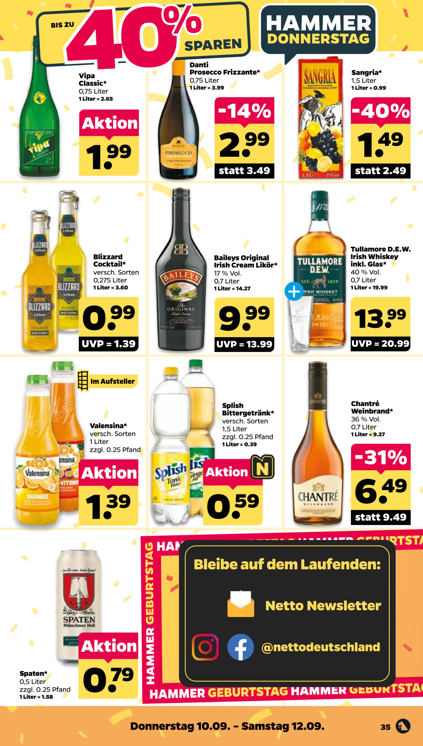 netto - Netto Prospekt nächste Woche – von Montag 07.09.2026 bis Samstag 12.09.2026 - page: 39