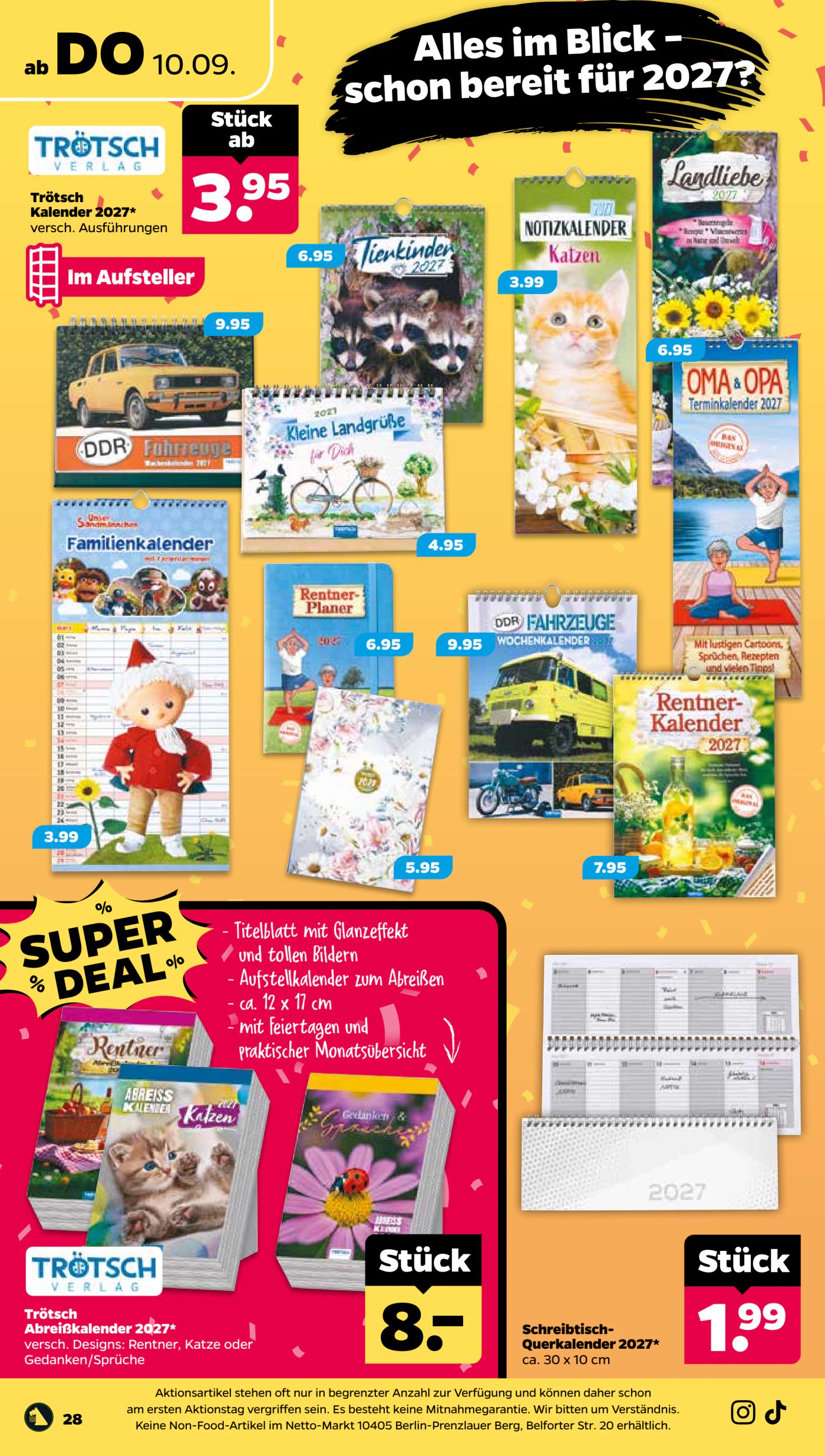 netto - Netto Prospekt nächste Woche – von Montag 07.09.2026 bis Samstag 12.09.2026 - page: 30